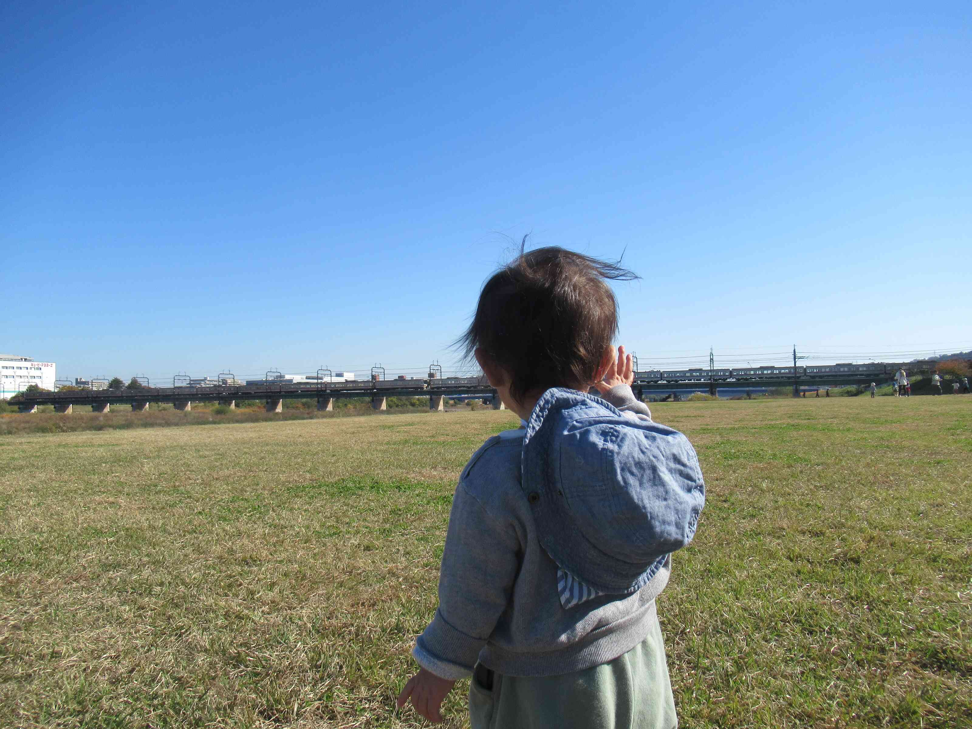 お散歩（0歳児クラス）