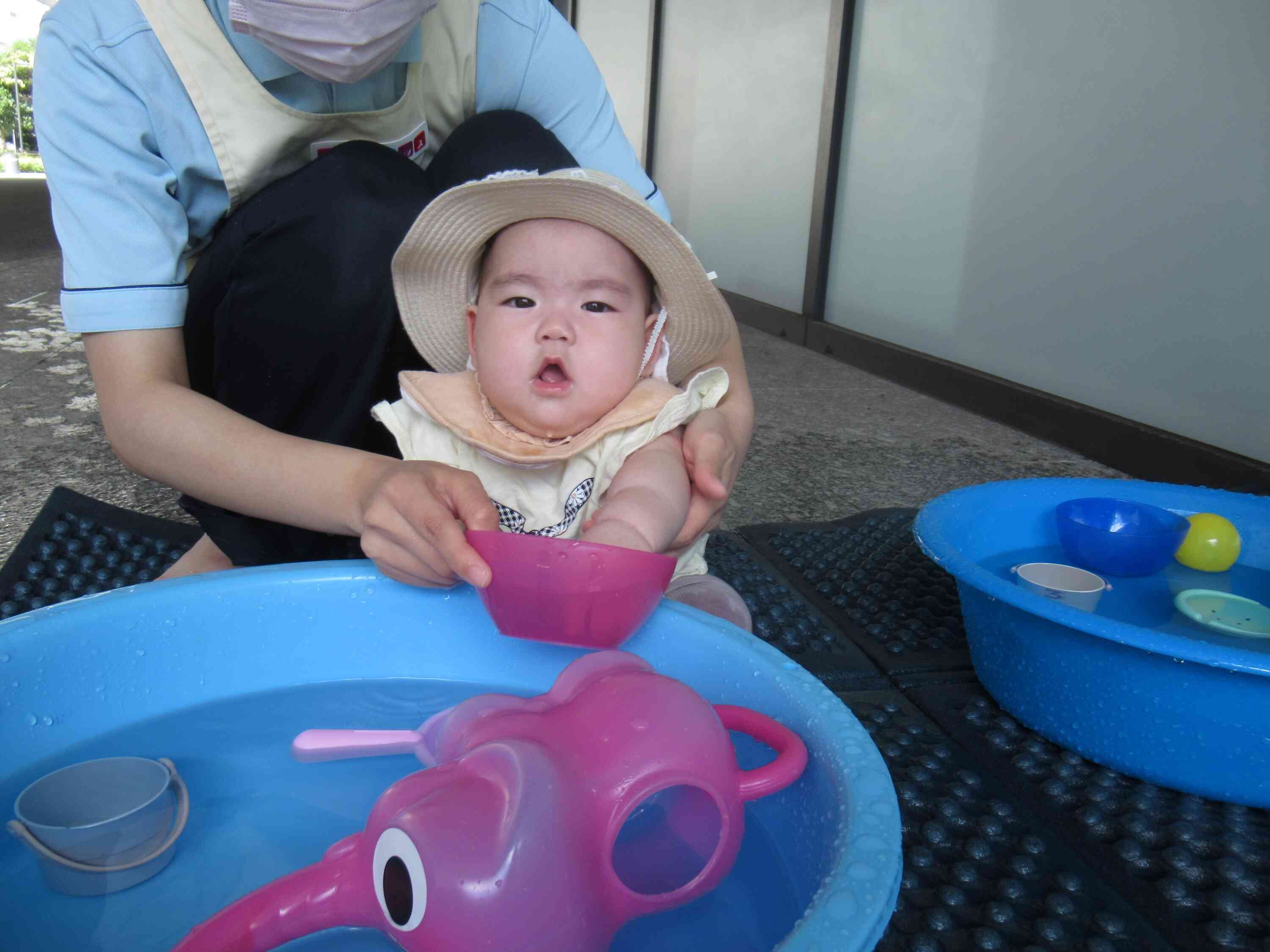 水あそび