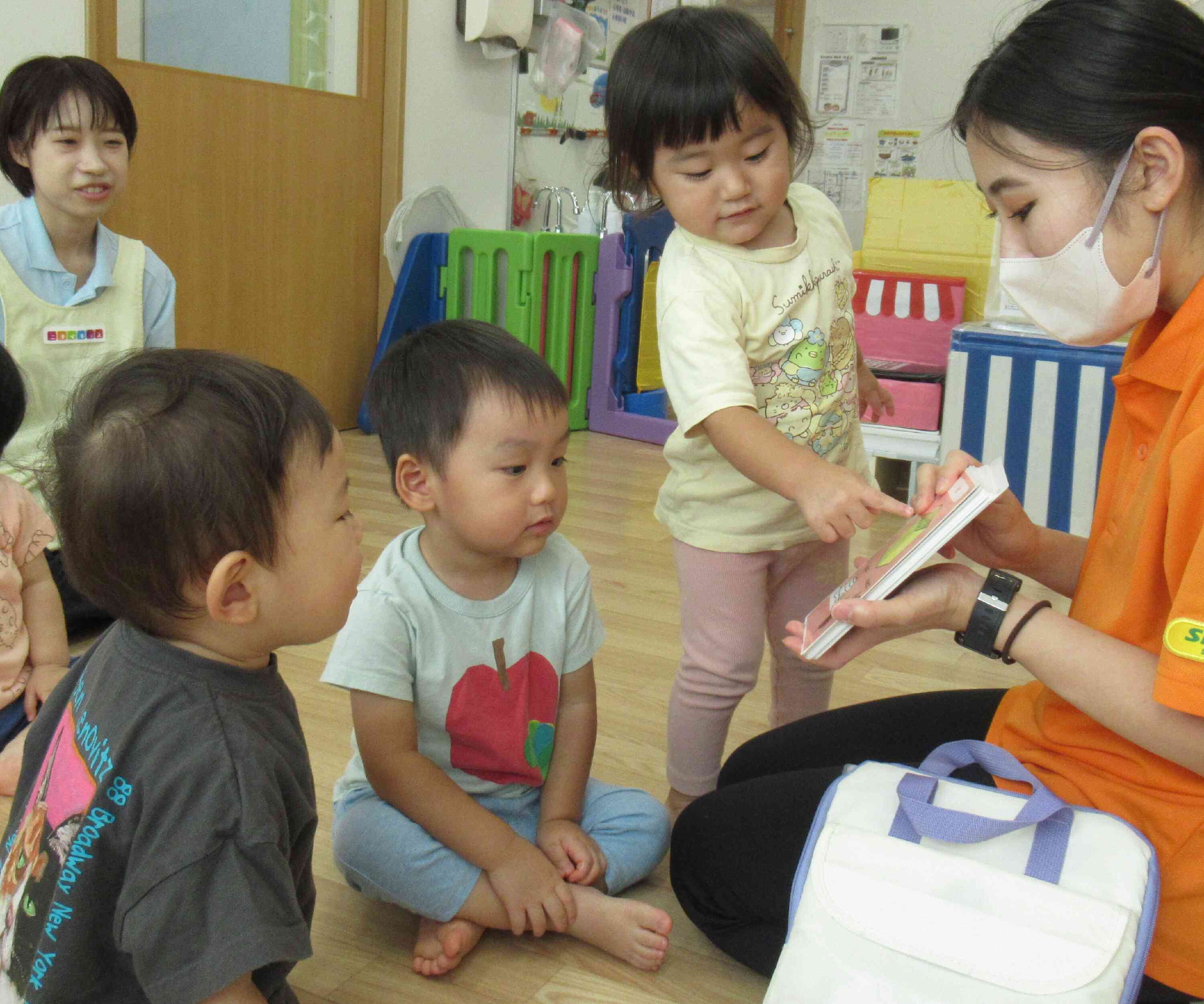 月に2回、英語レッスンもあるよ！
