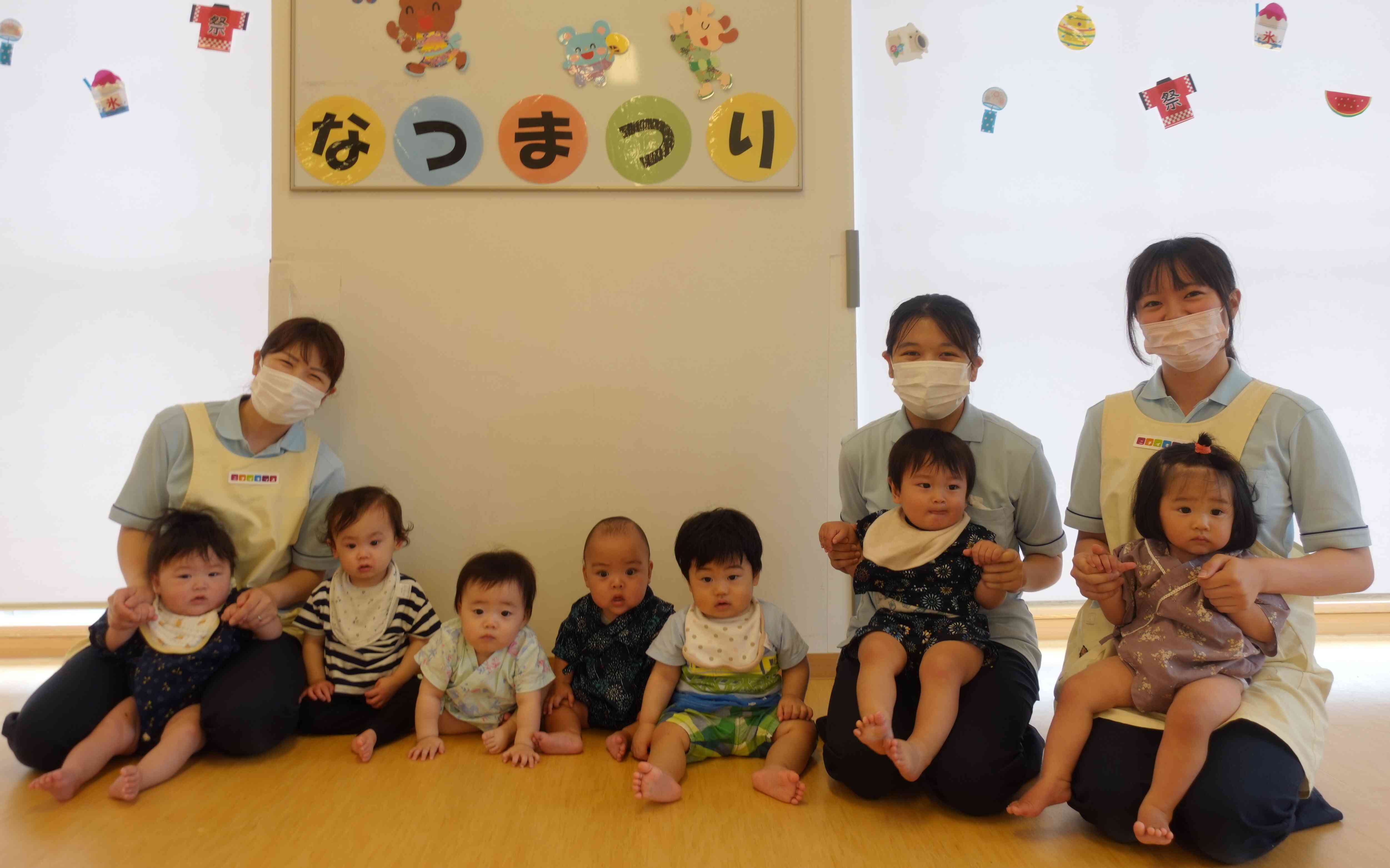 夏祭り ～ひよこ組～｜ニチイキッズ仙北町駅保育園｜ニチイキッズ