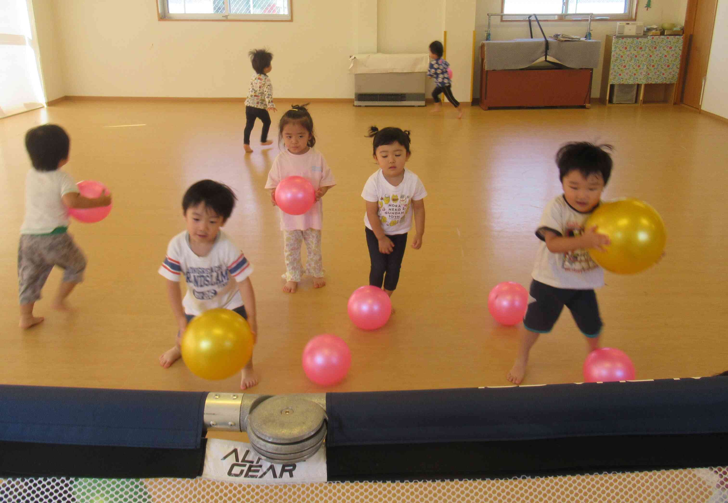 サッカーしてみたよ