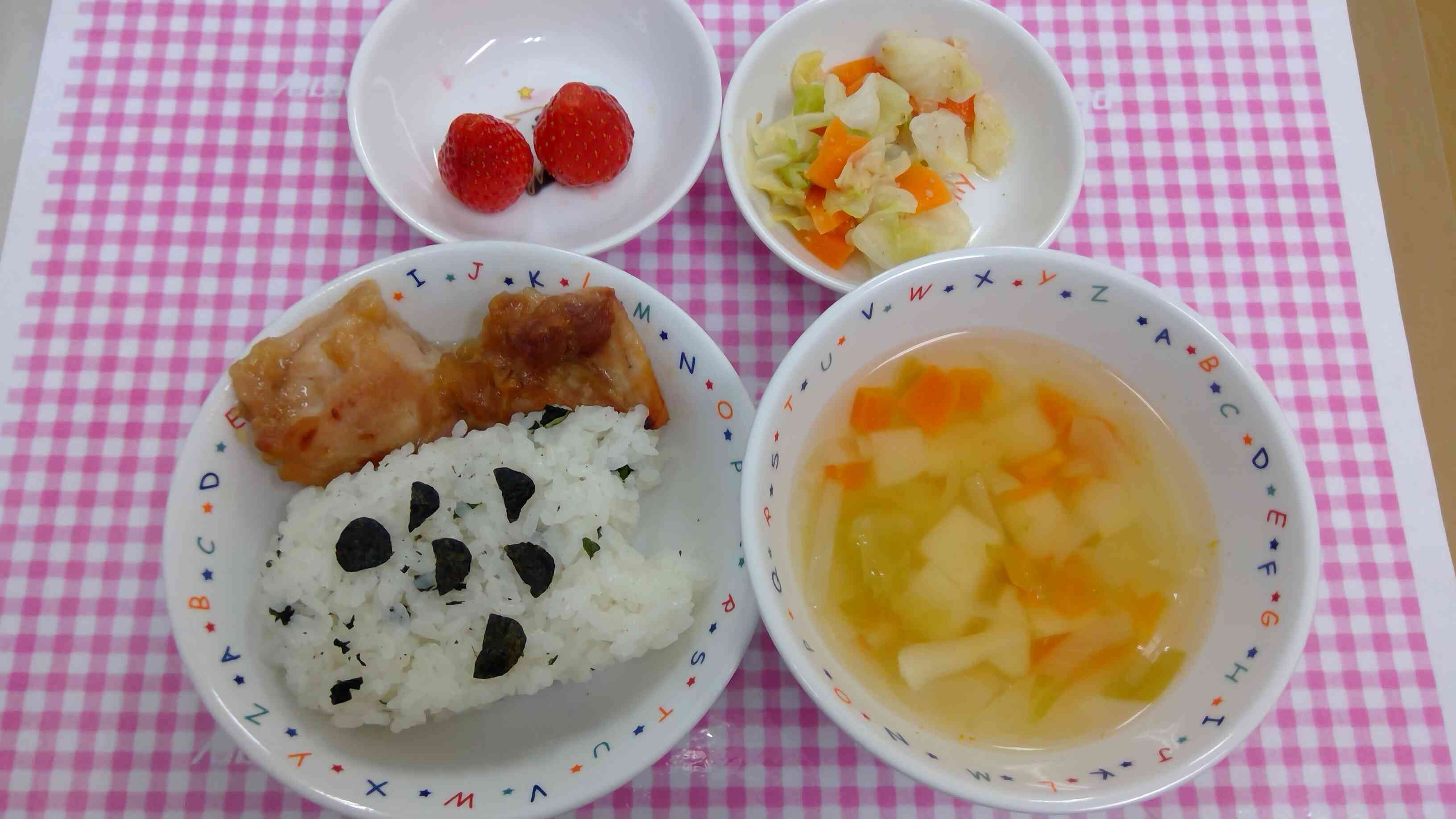 ５月　誕生会メニュー