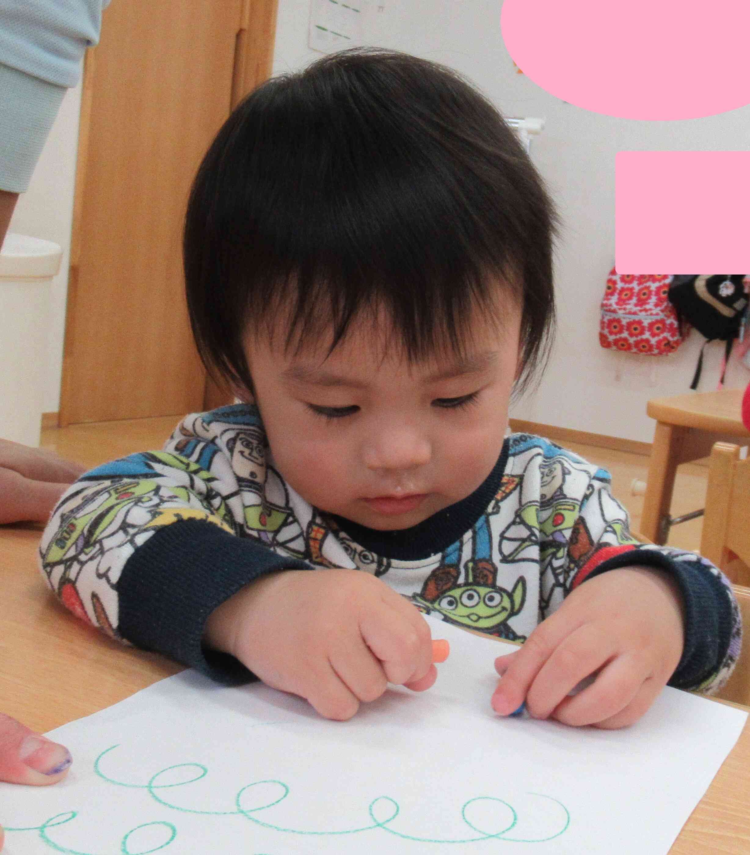 土曜保育の様子（１、２歳児）