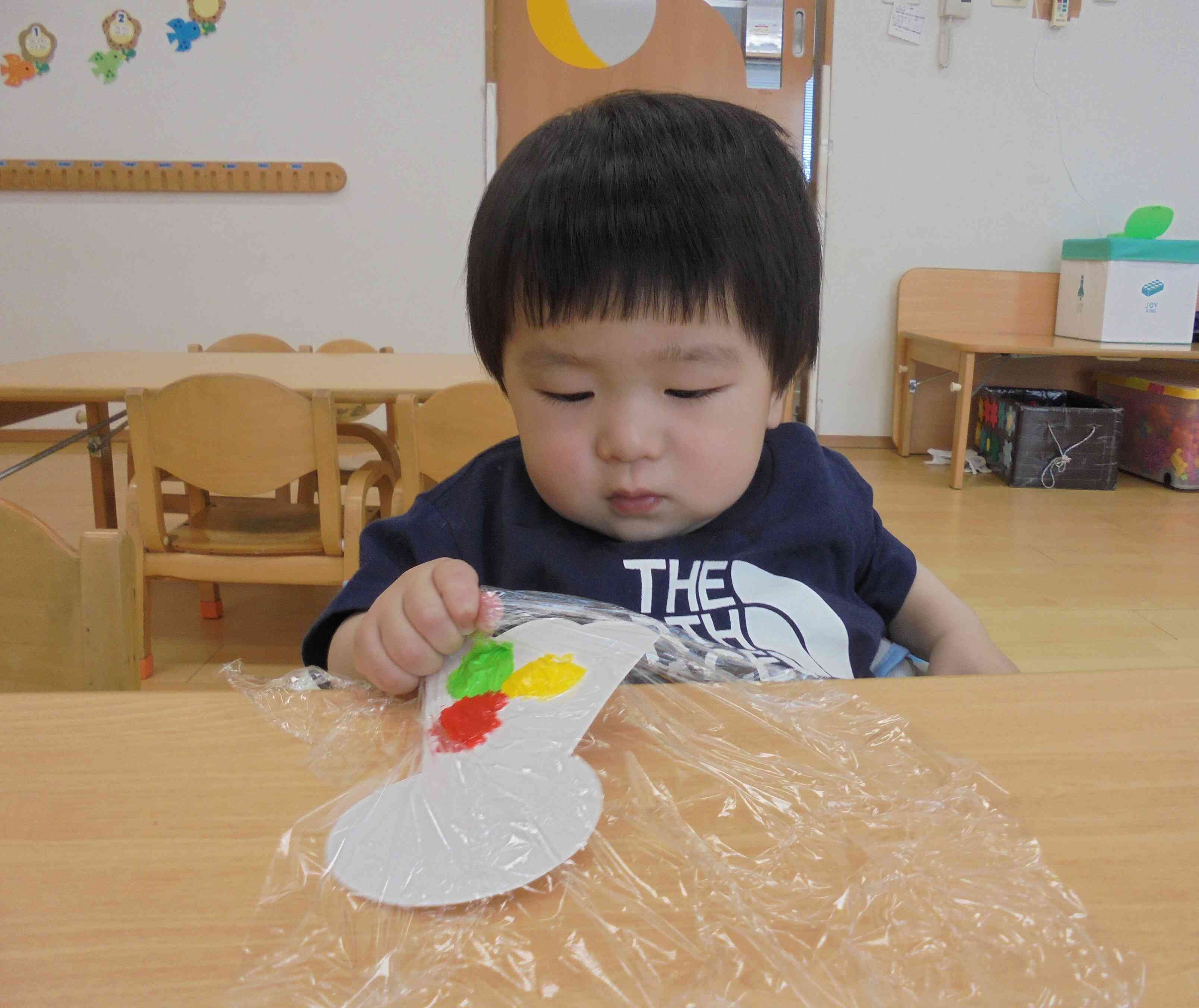 製作の様子（ひよこ組）