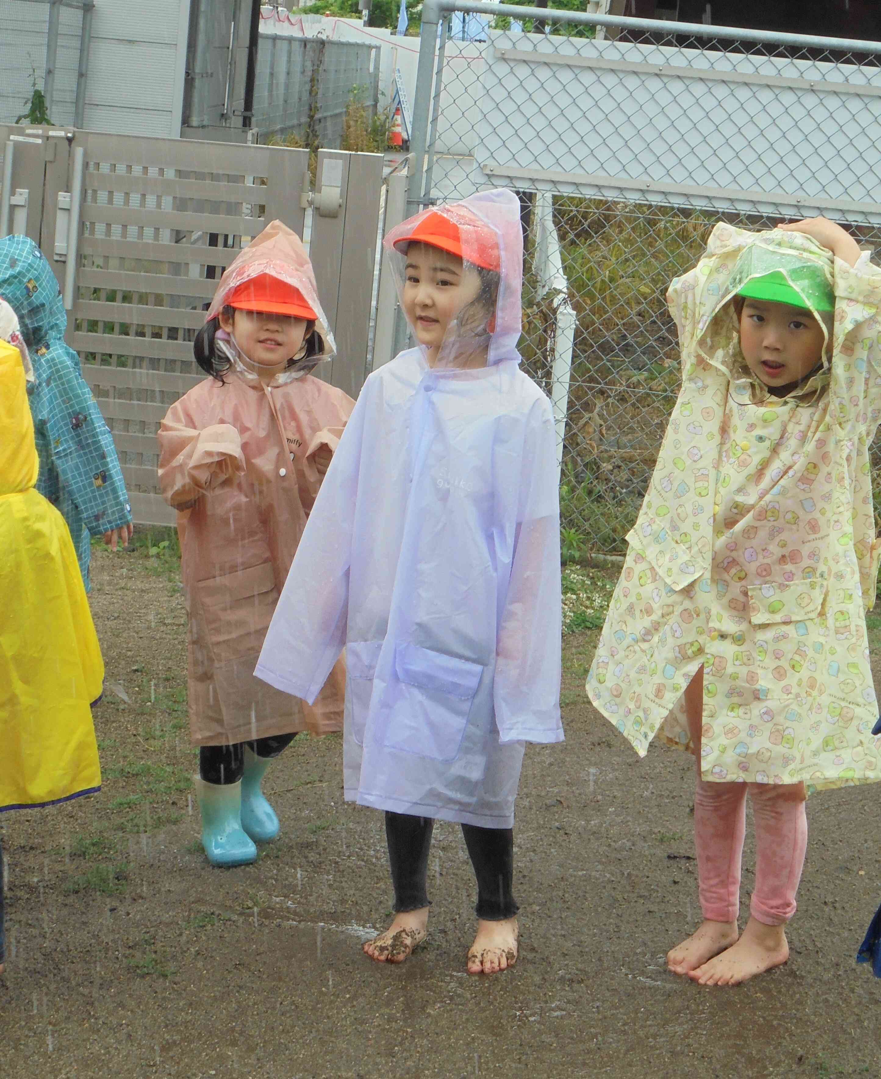 雨の日遊びの様子（４.５歳児）