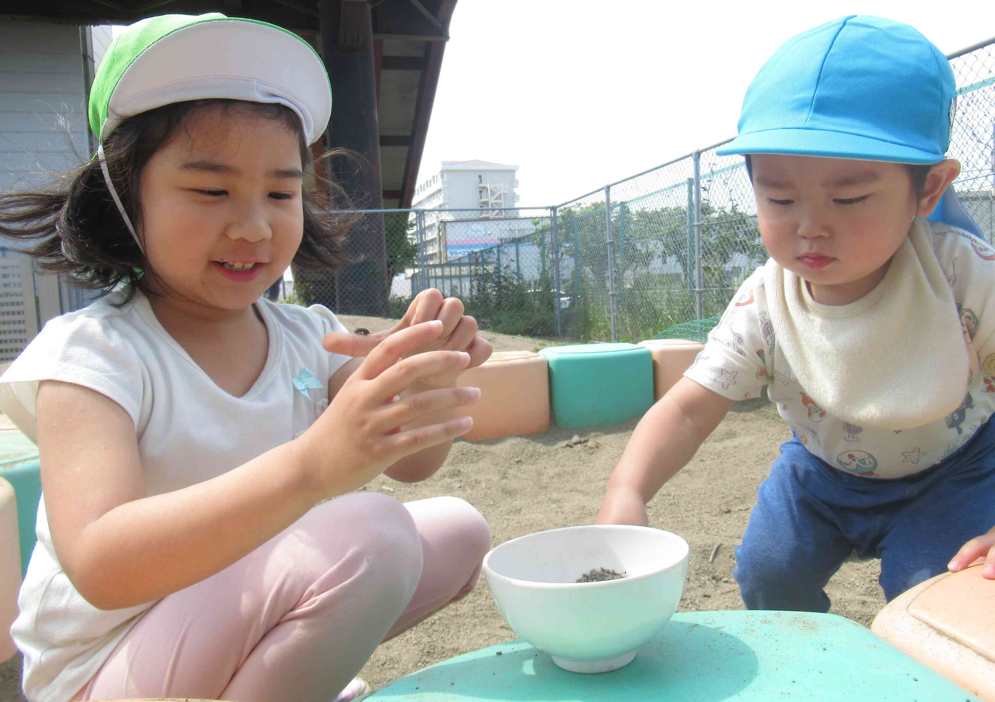 土曜保育の様子（１～５歳児）