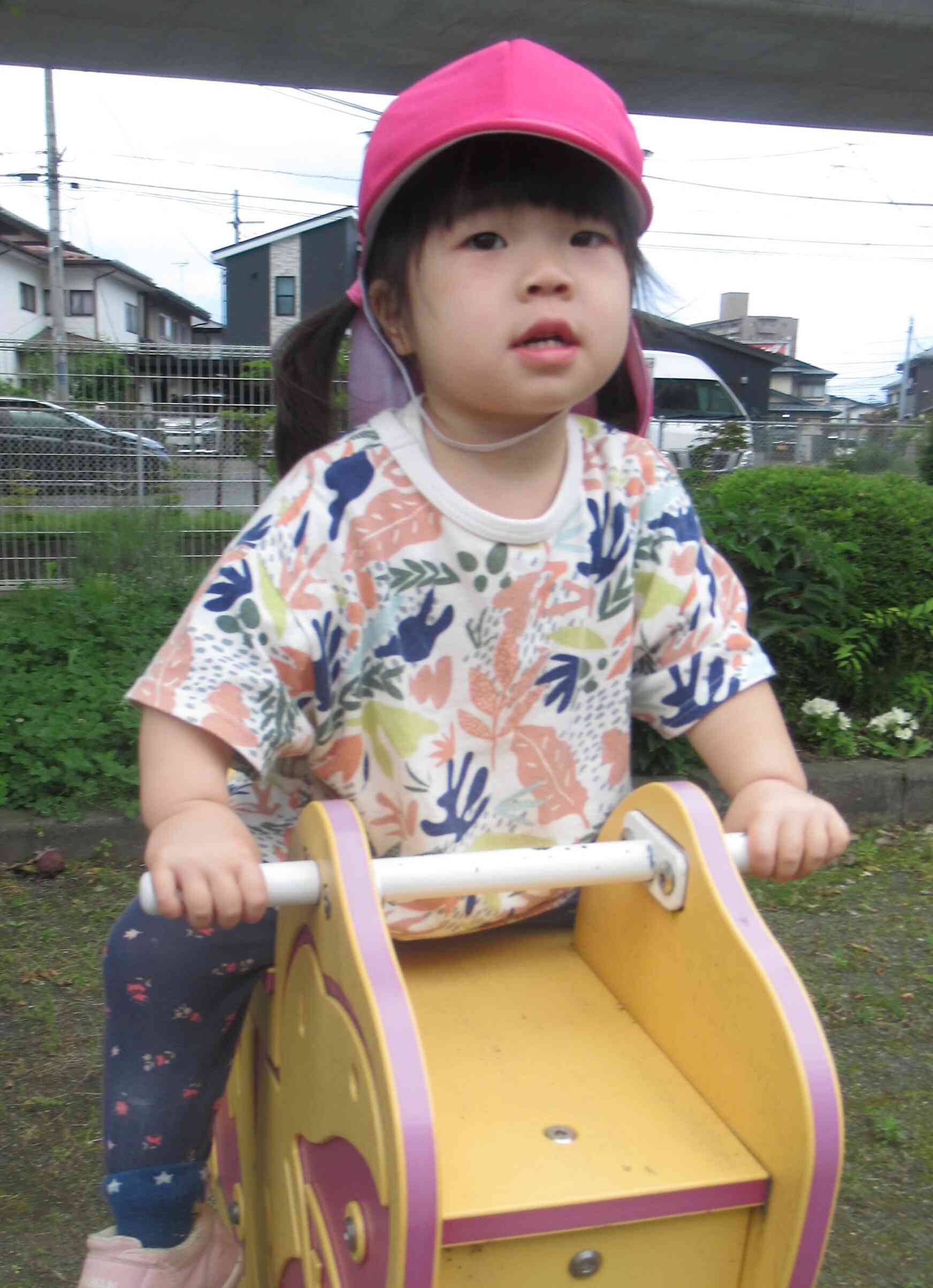 上手に身体を揺らすことが出来たよ