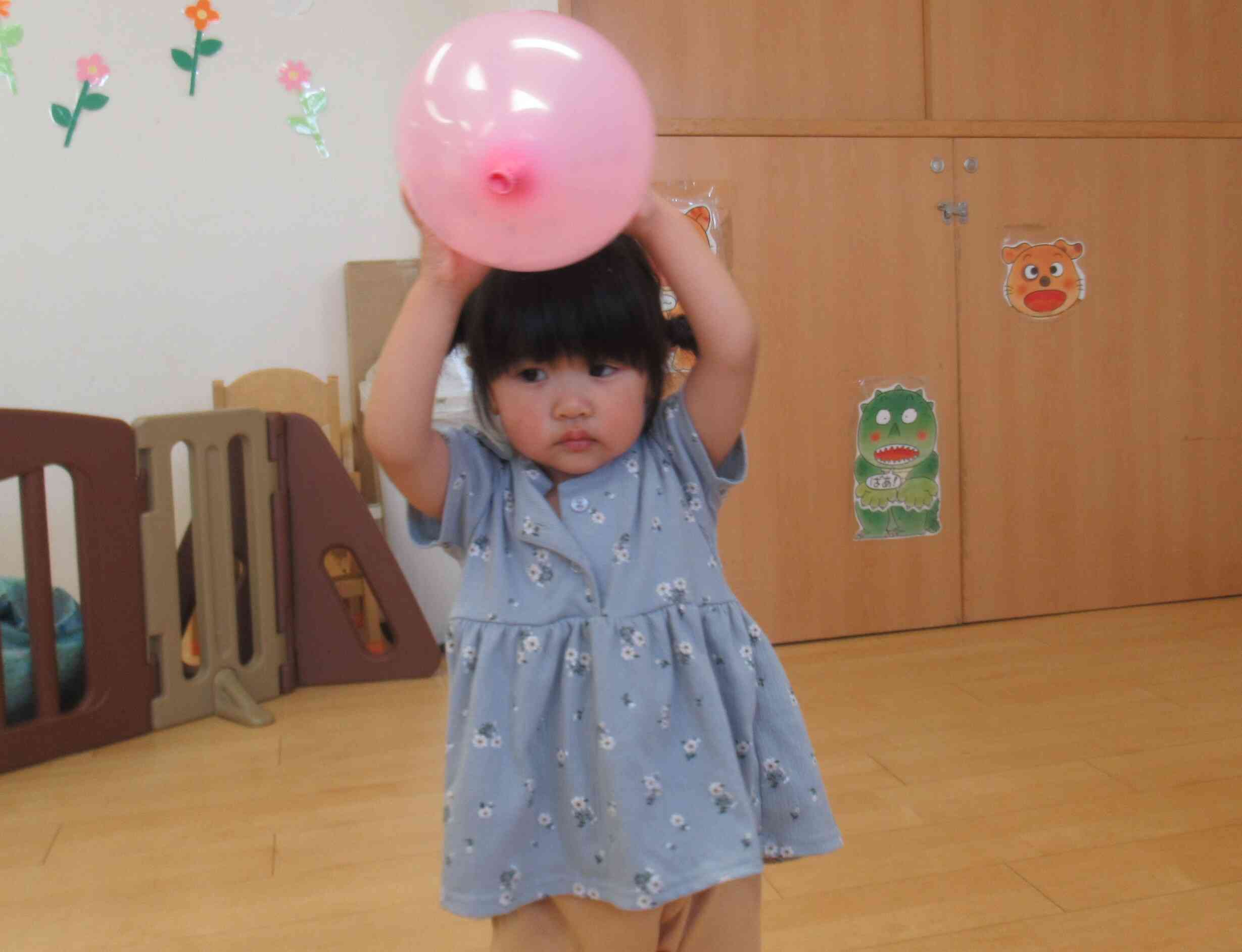 風船遊び！