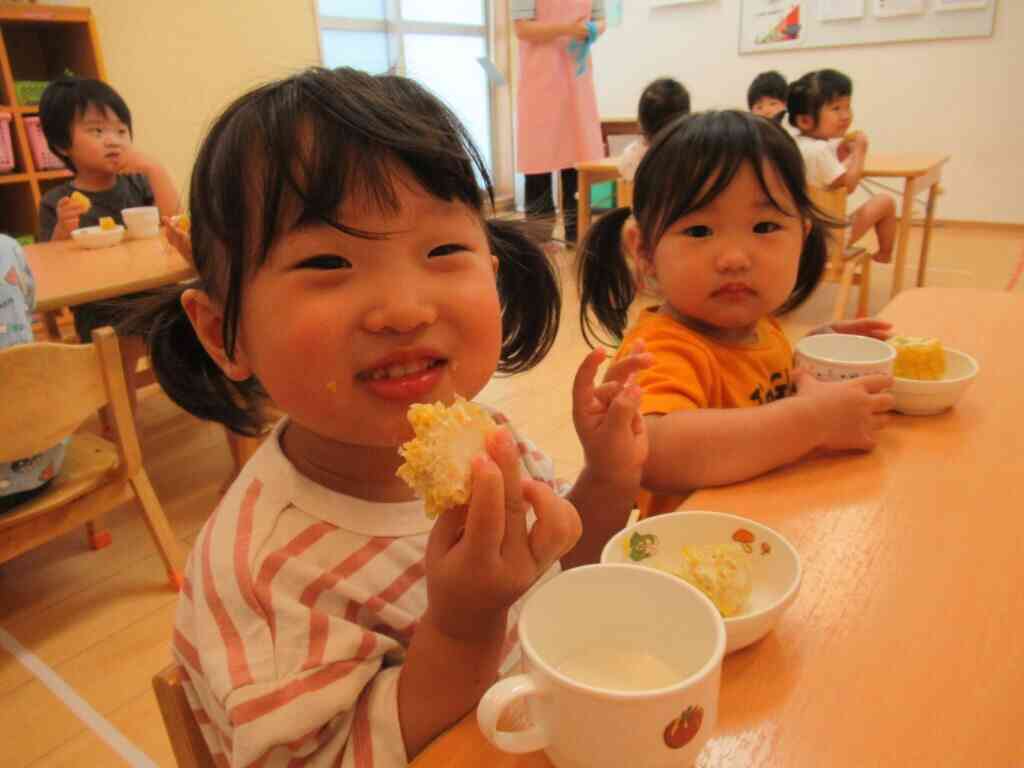 おやつで食べたよ!