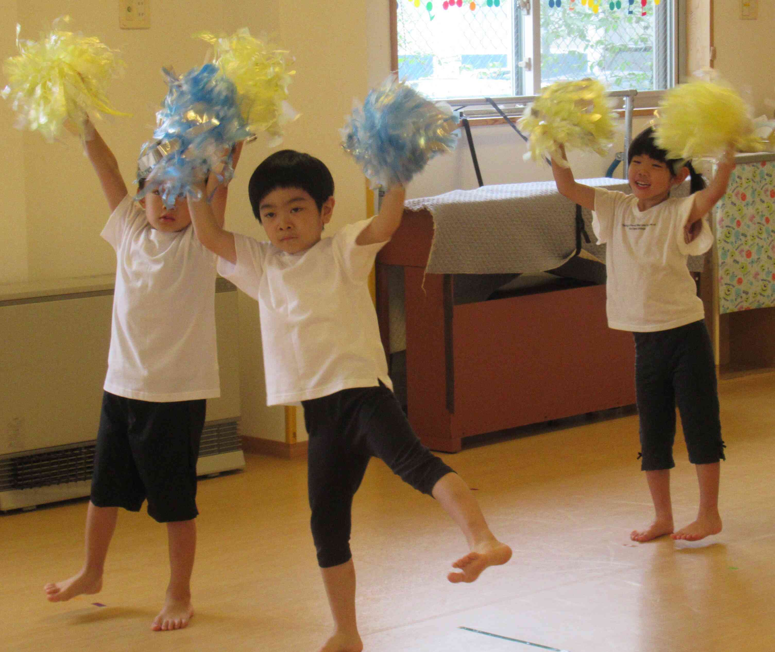 運動会練習（3.4.5歳児）