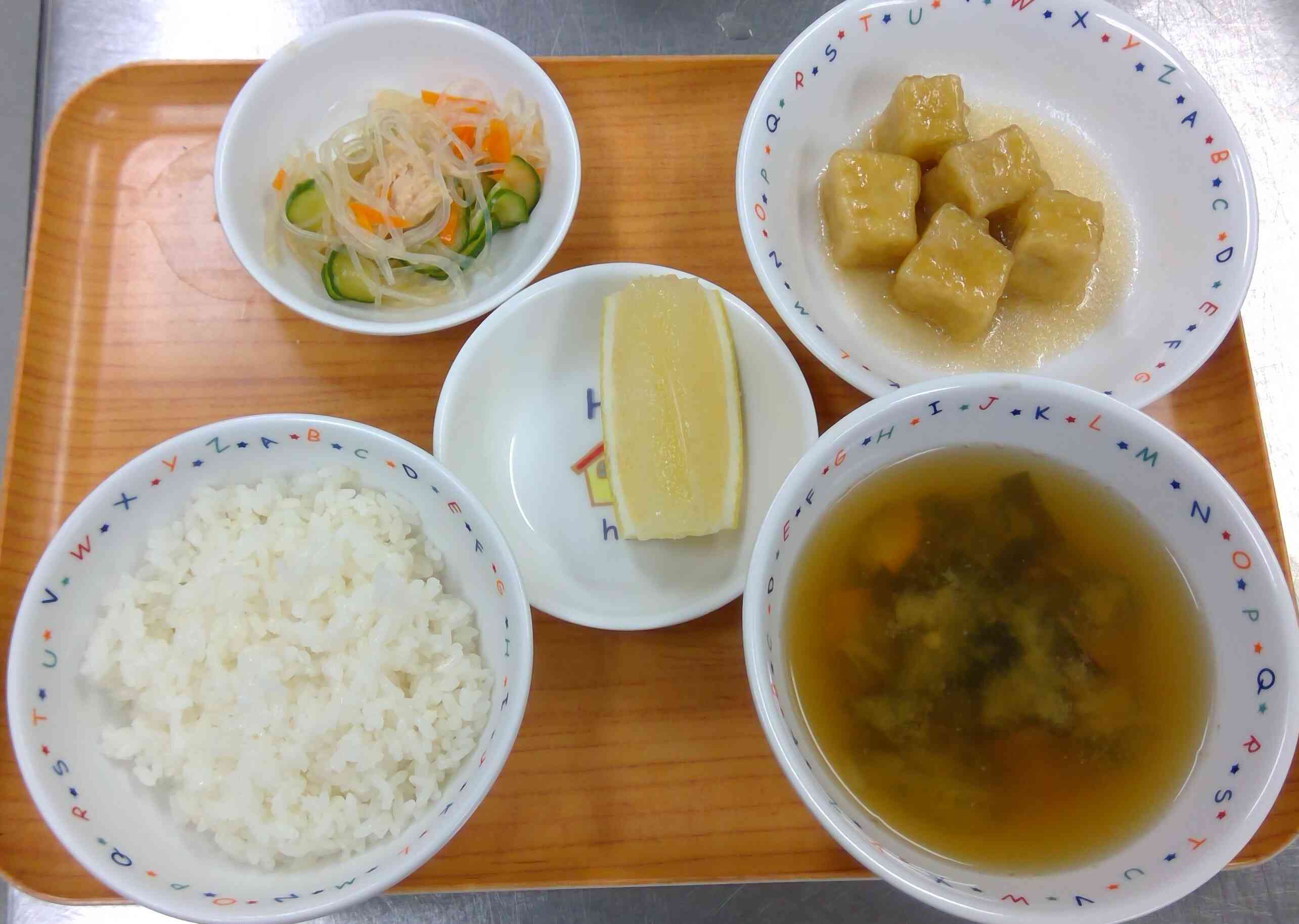 ９月３日（水）の給食