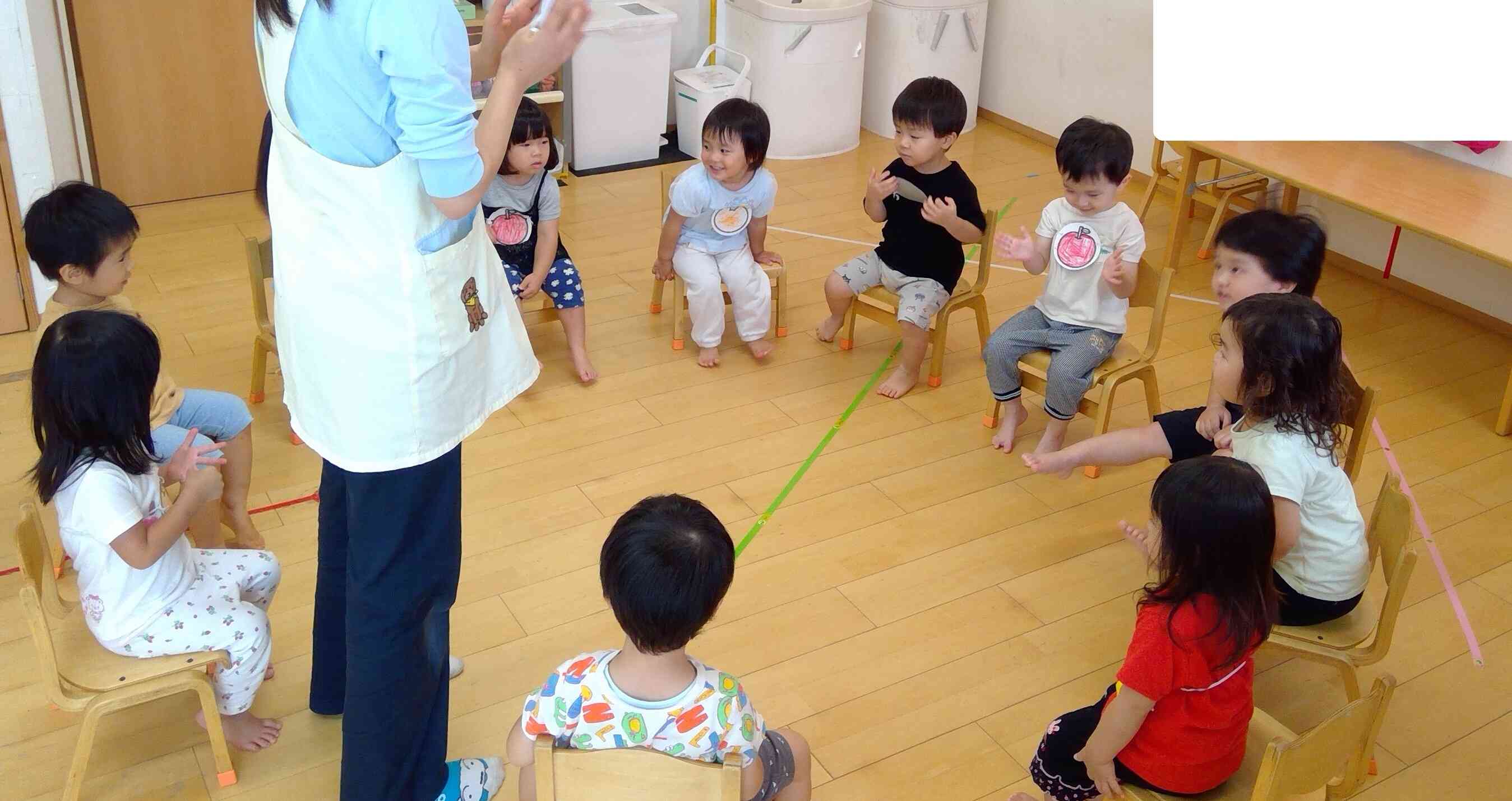 フルーツバスケットの様子（うさぎ組）