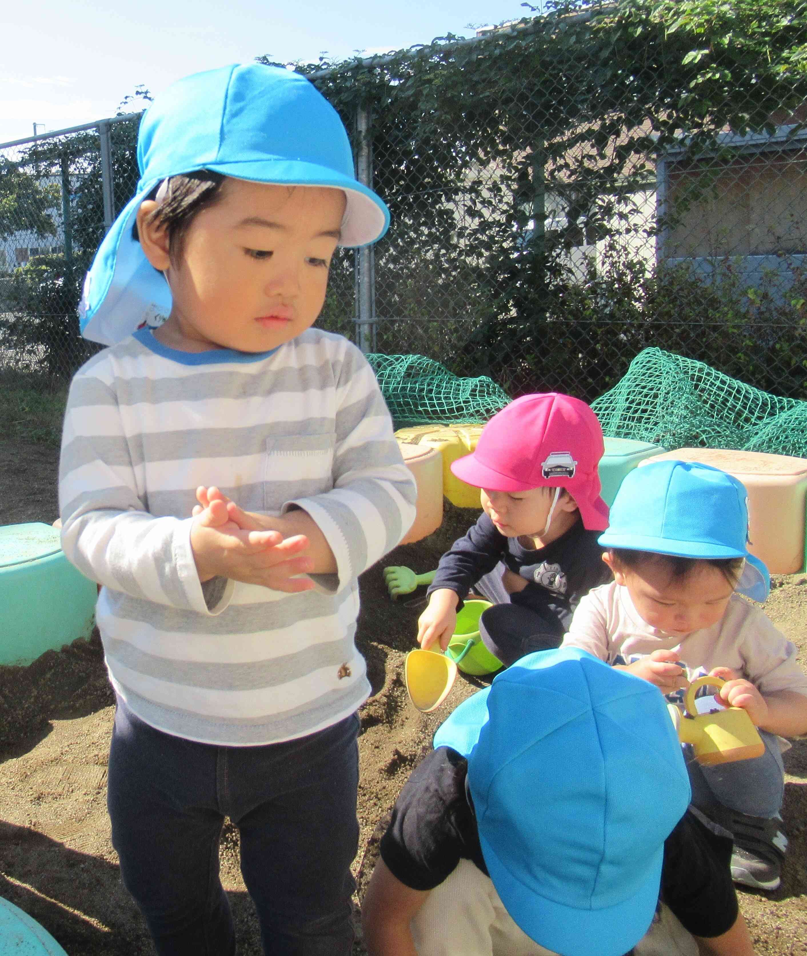 土曜保育の様子（０～２歳児）