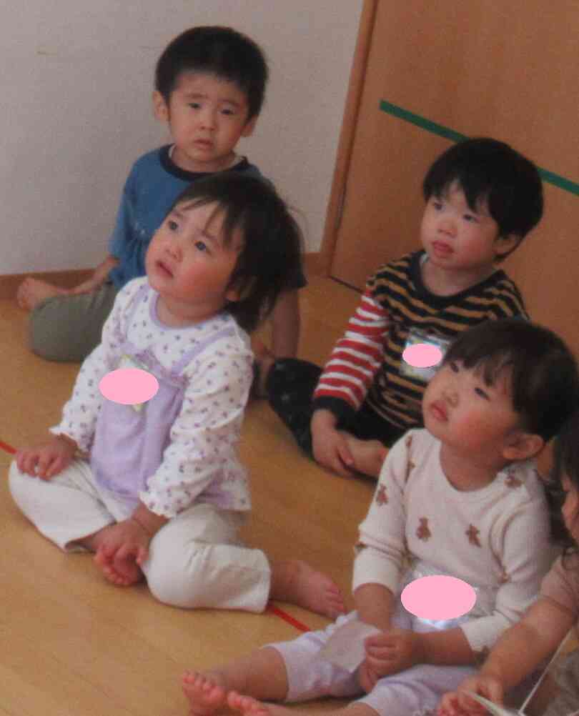 「ハロー！」挨拶上手だね。