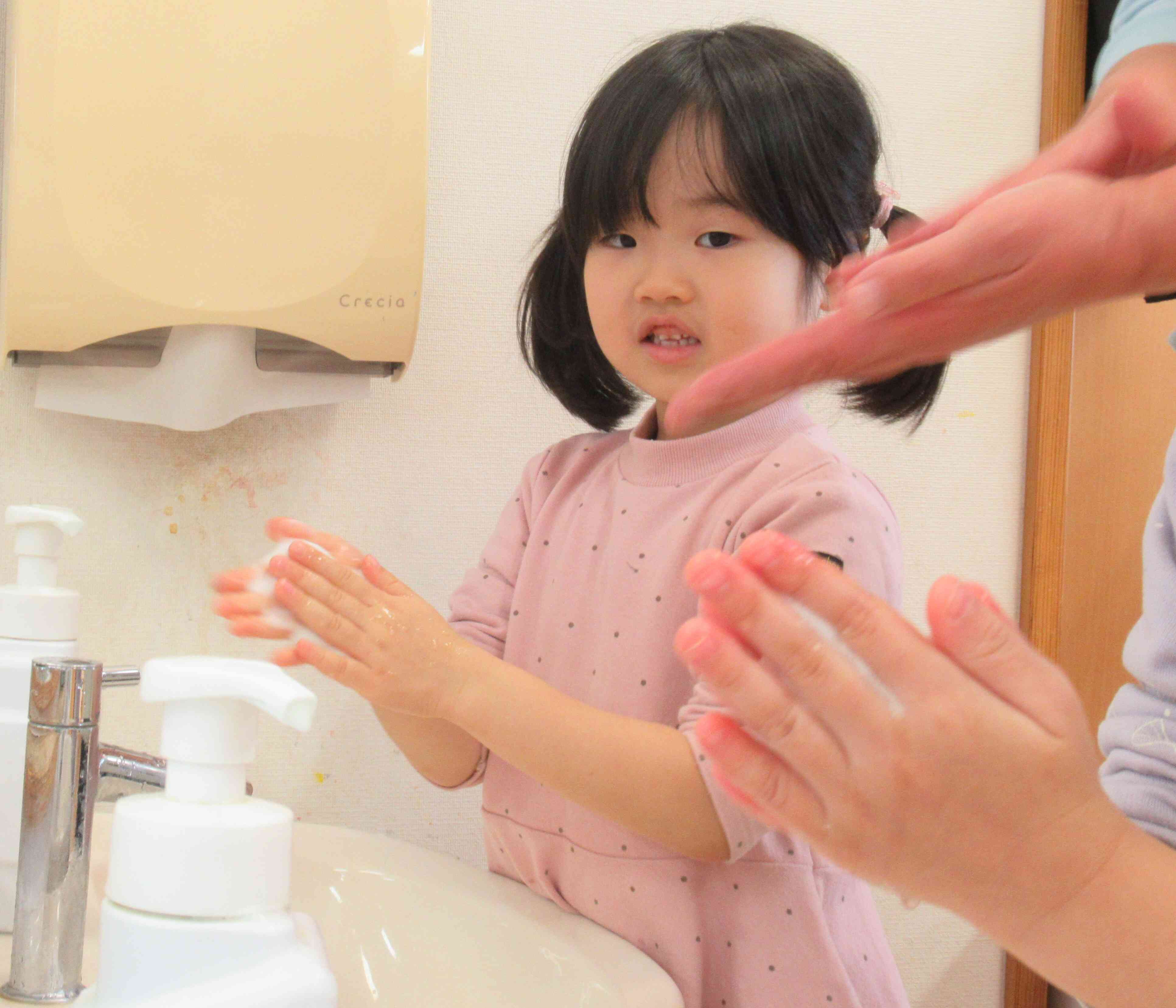 しっかりとゴシゴシ洗うよ