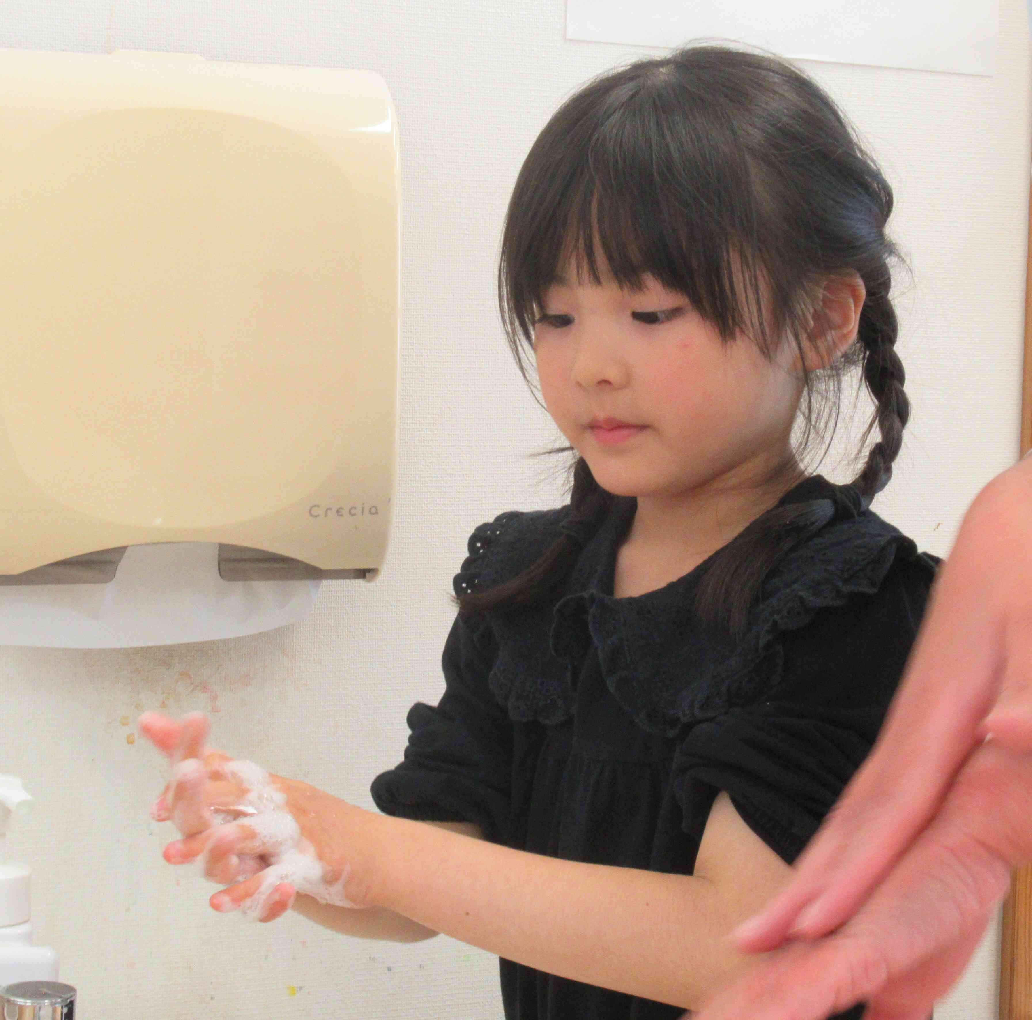 指と指の間もしっかりと