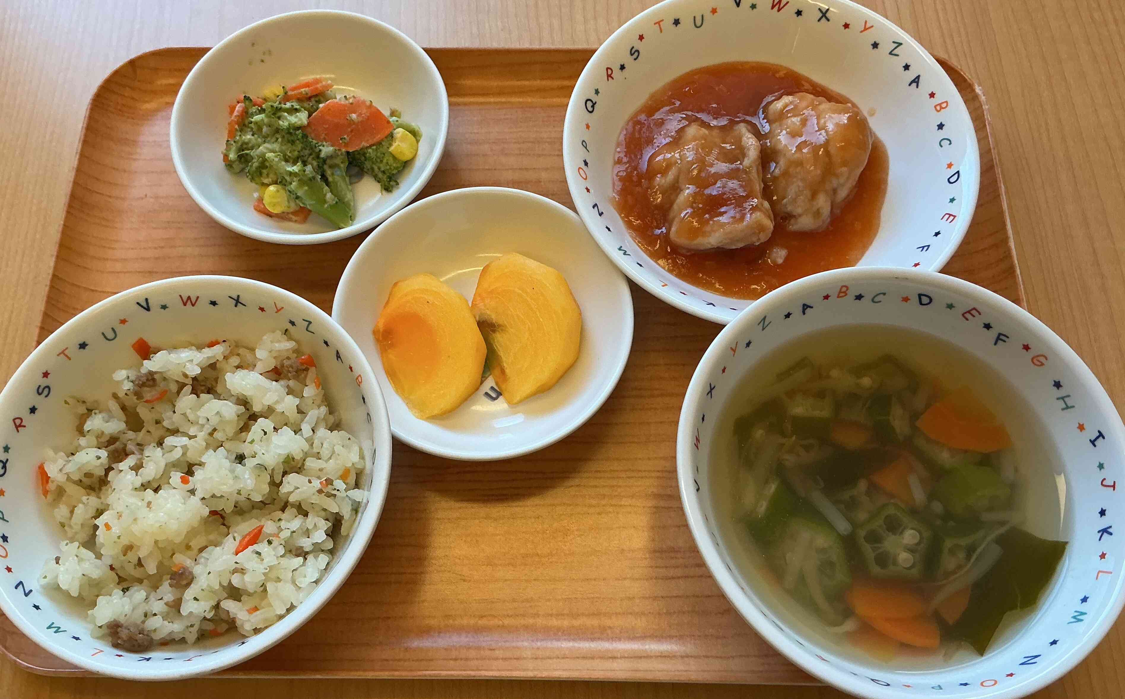 11月誕生会メニュー