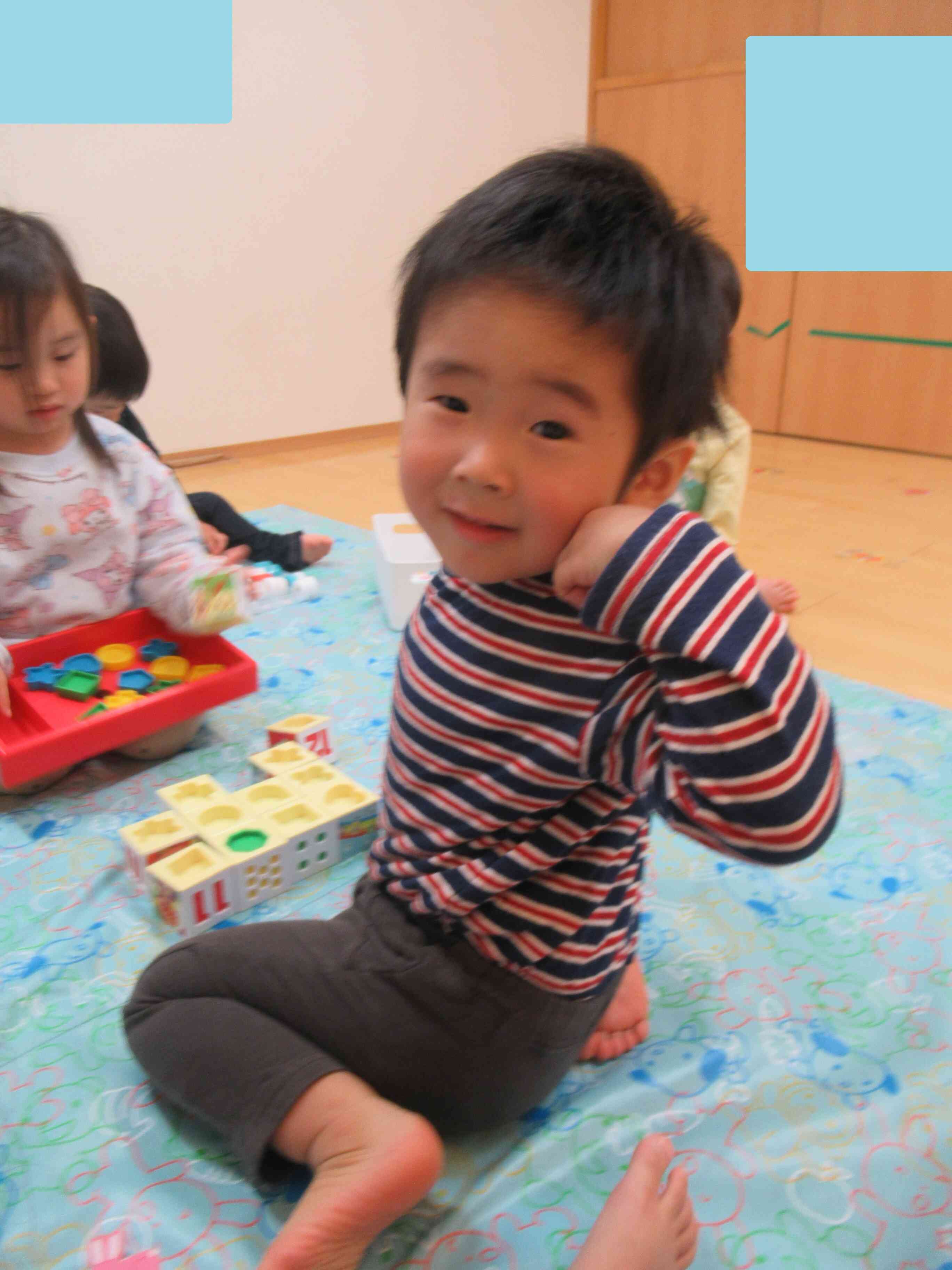 パズル遊び（うさぎ組）