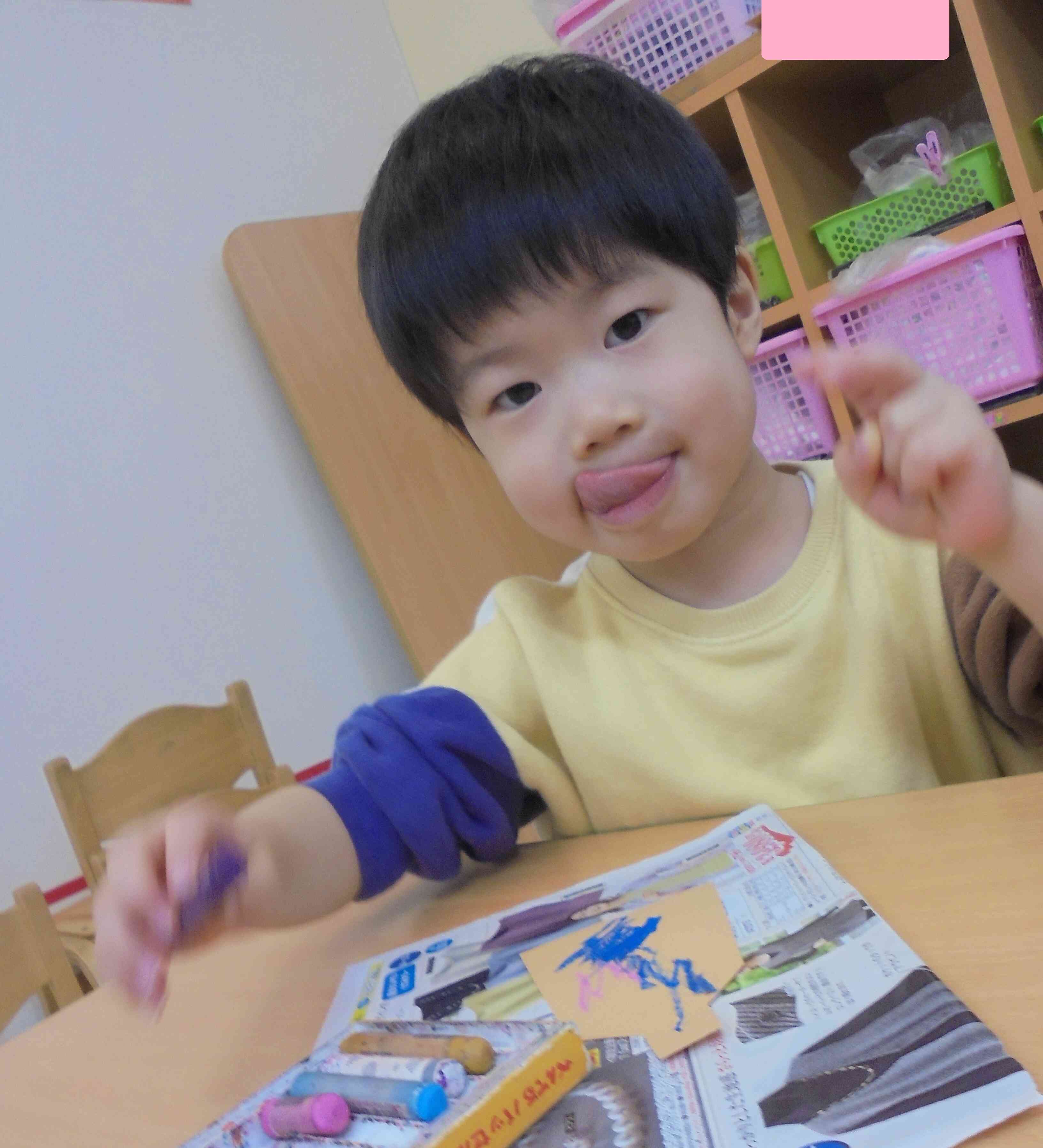 青い羽子板、かっこいいね！