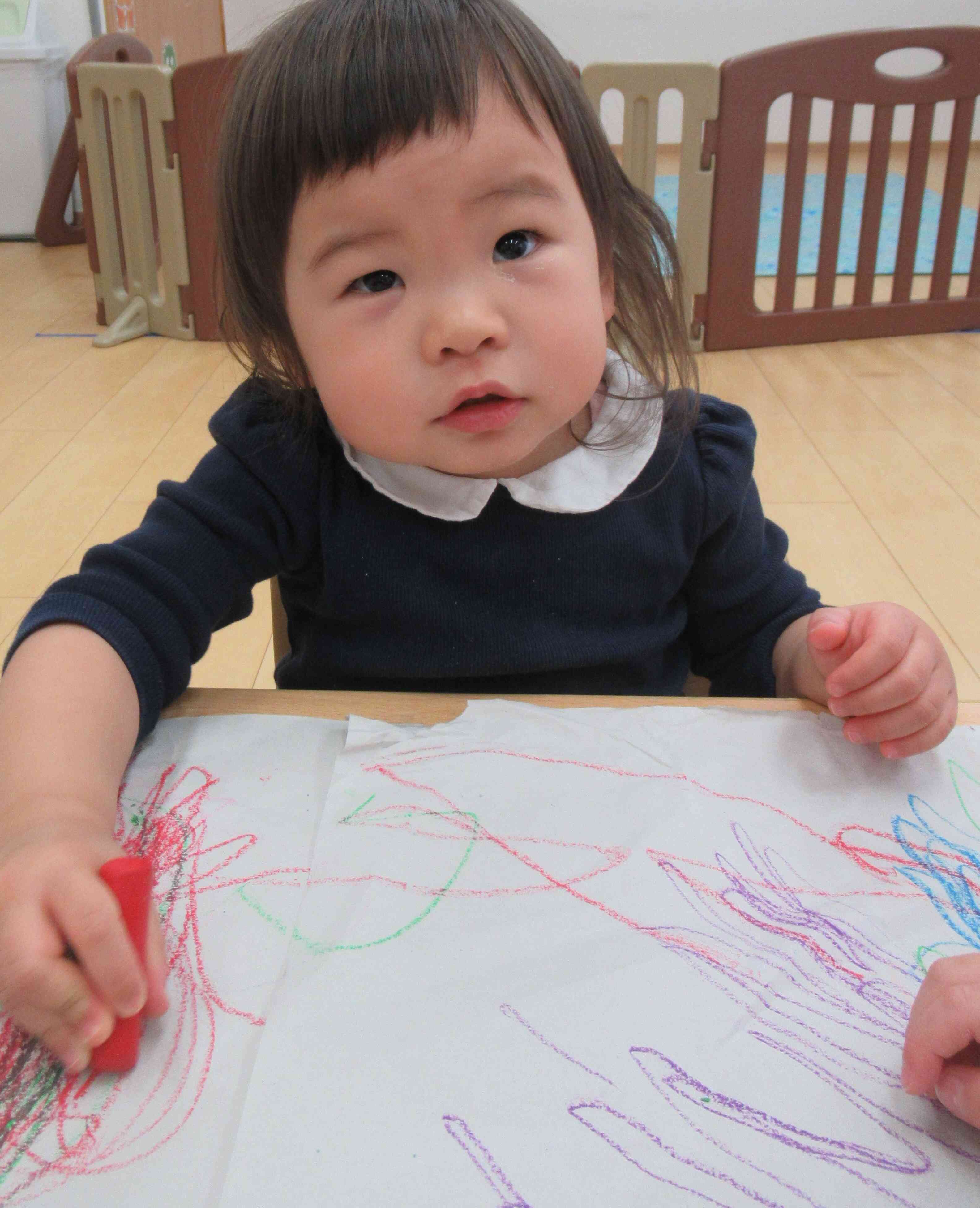 みて～上手に描けたよ！