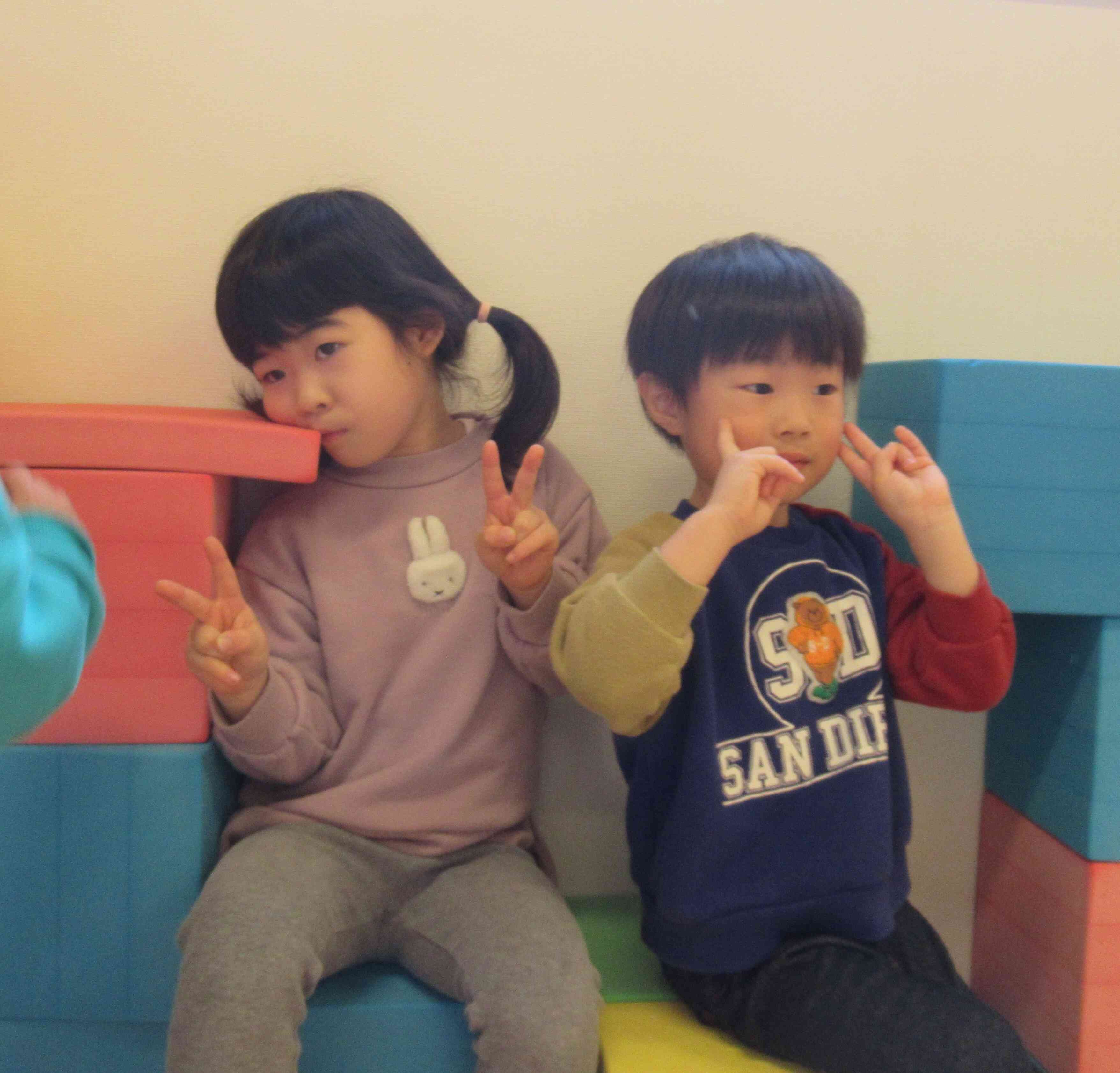 イスも作ってみたよ