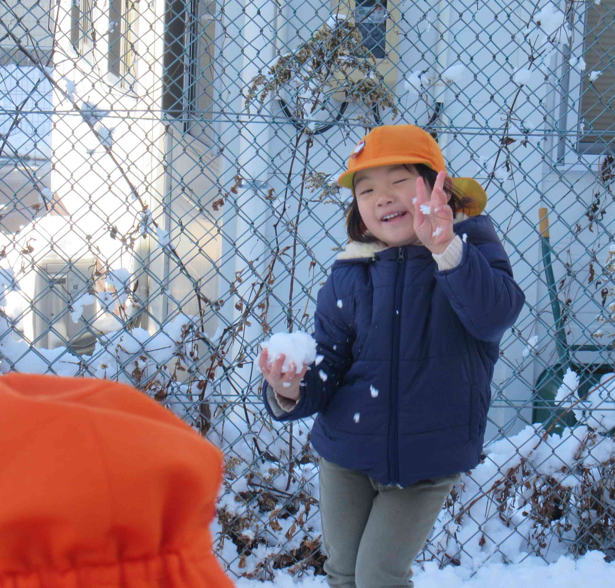 雪遊び最高！
