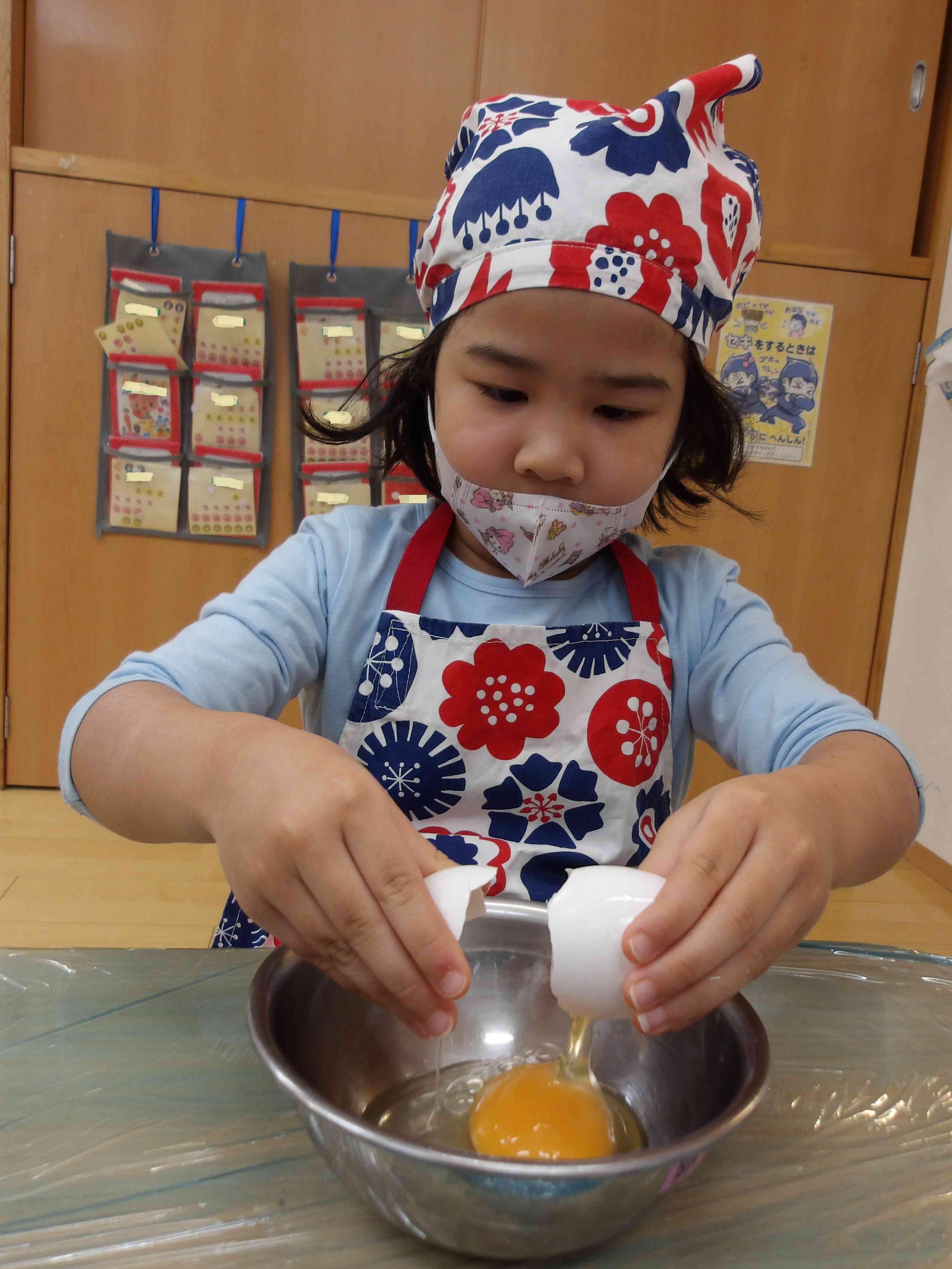 ケーキクッキング（きりん組）