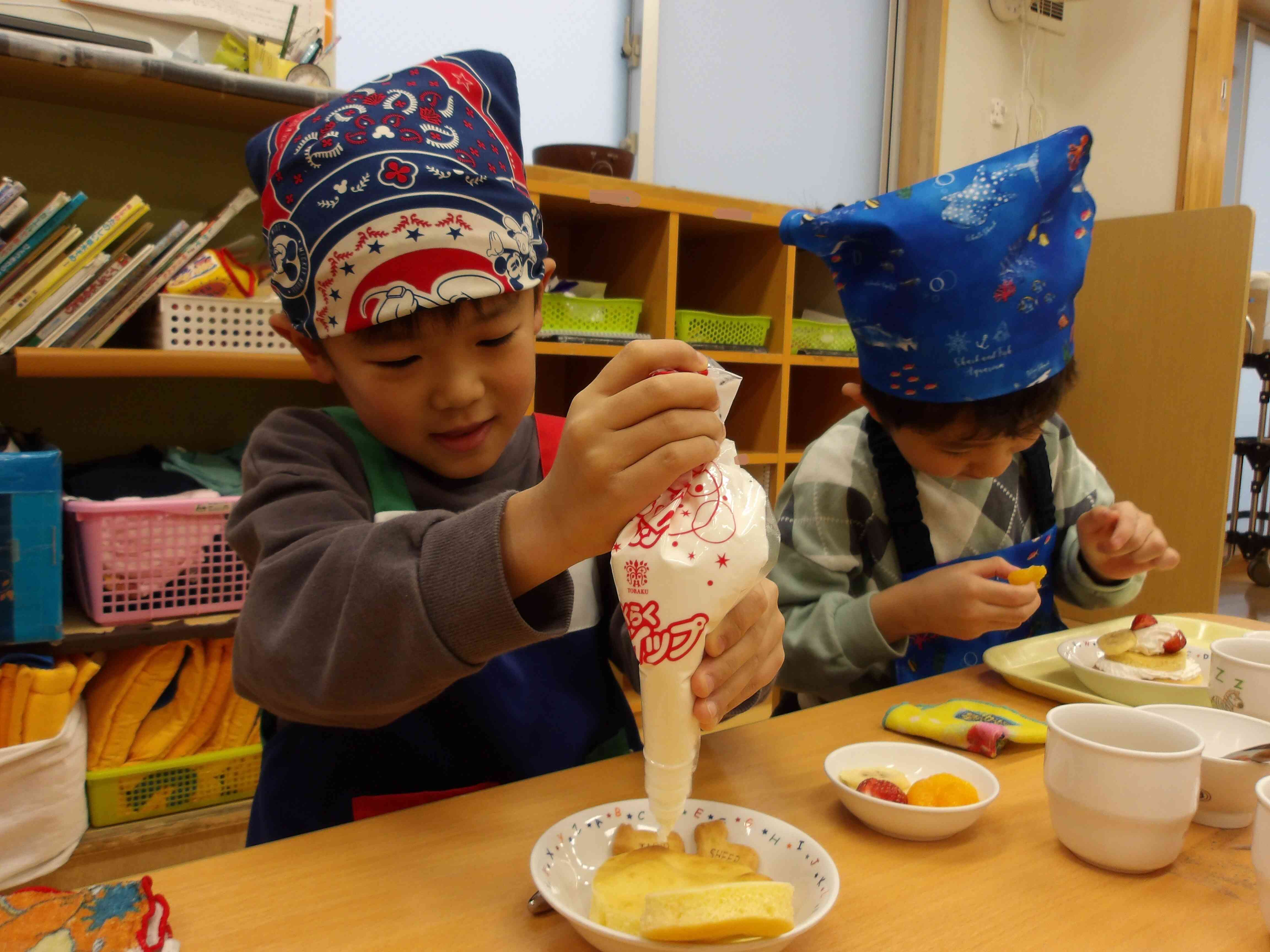 トッピング楽しいね