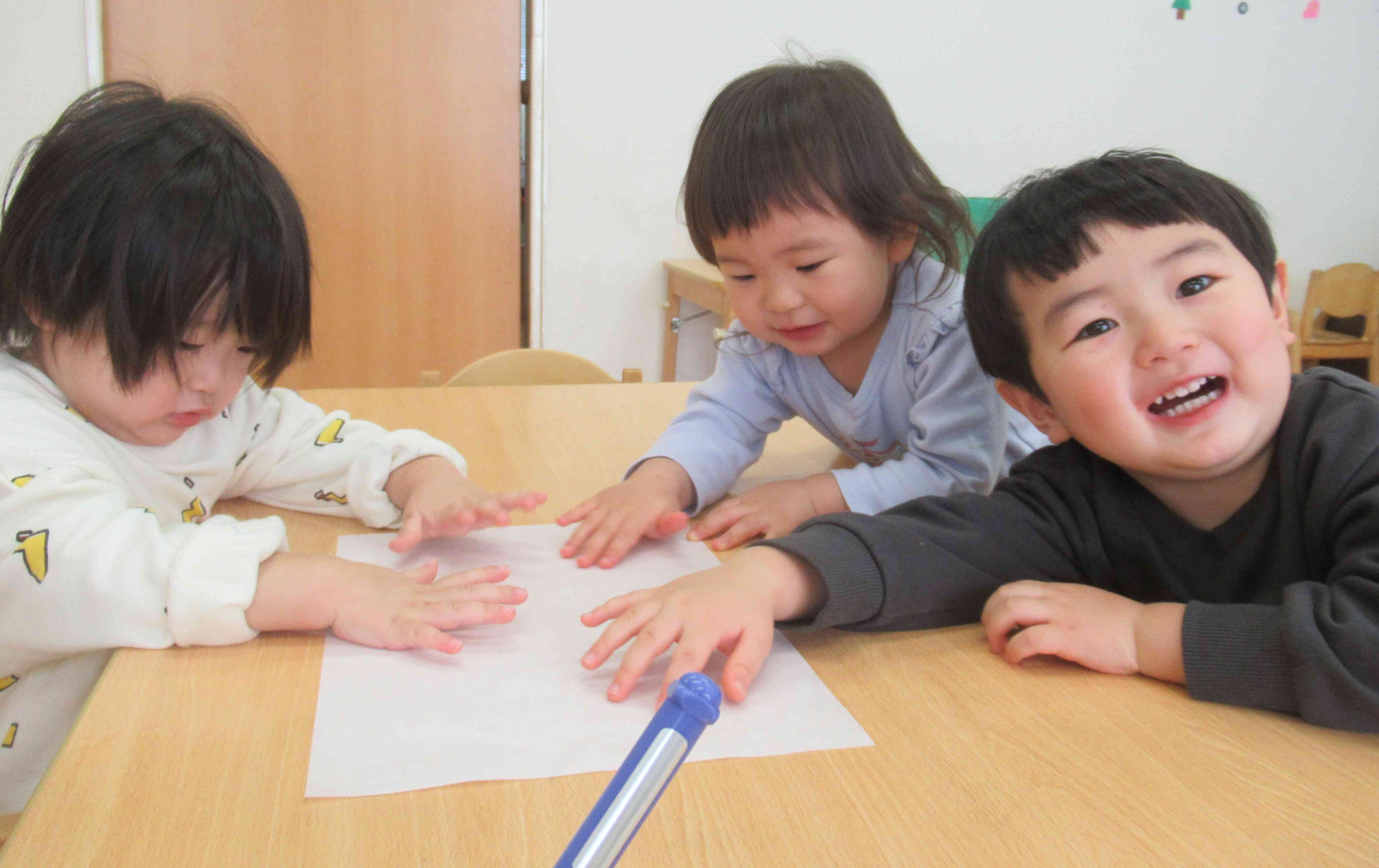 ザラザラしてるね~