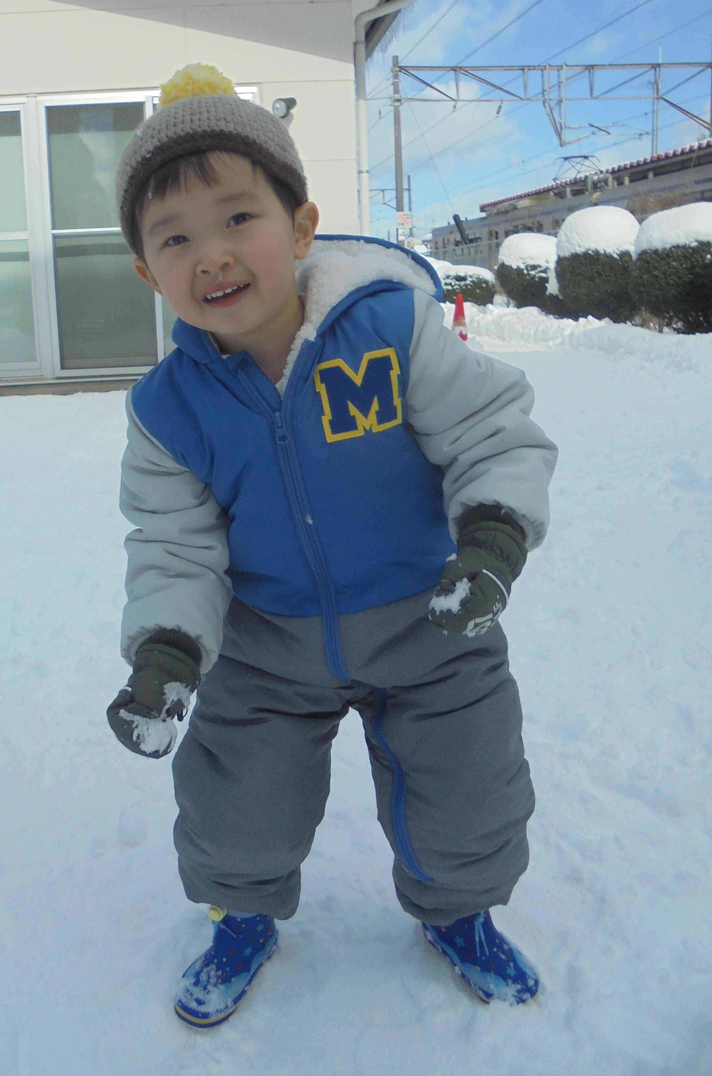 雪遊び（うさぎ組）