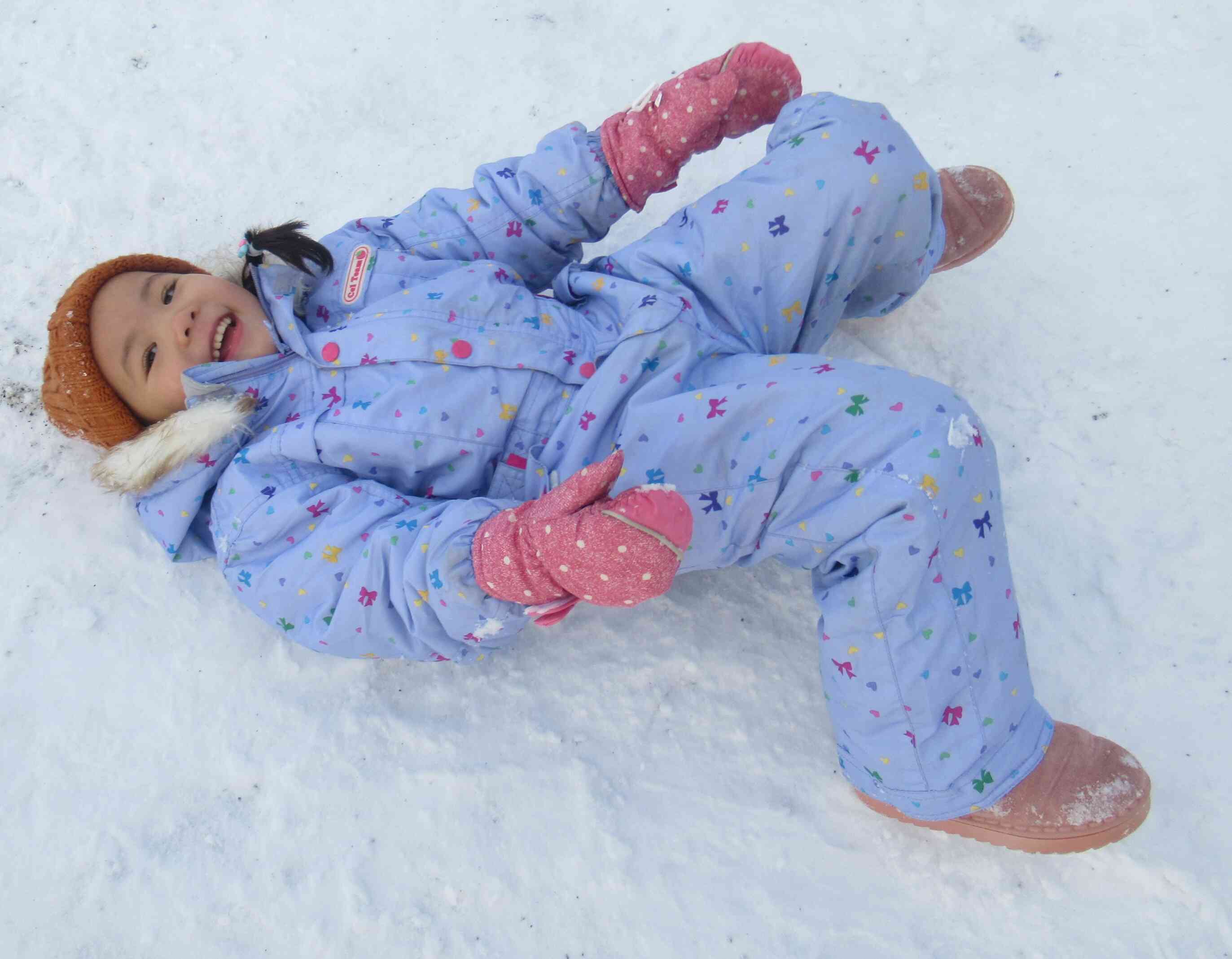 お山の上からゴロゴロするのも楽しいね