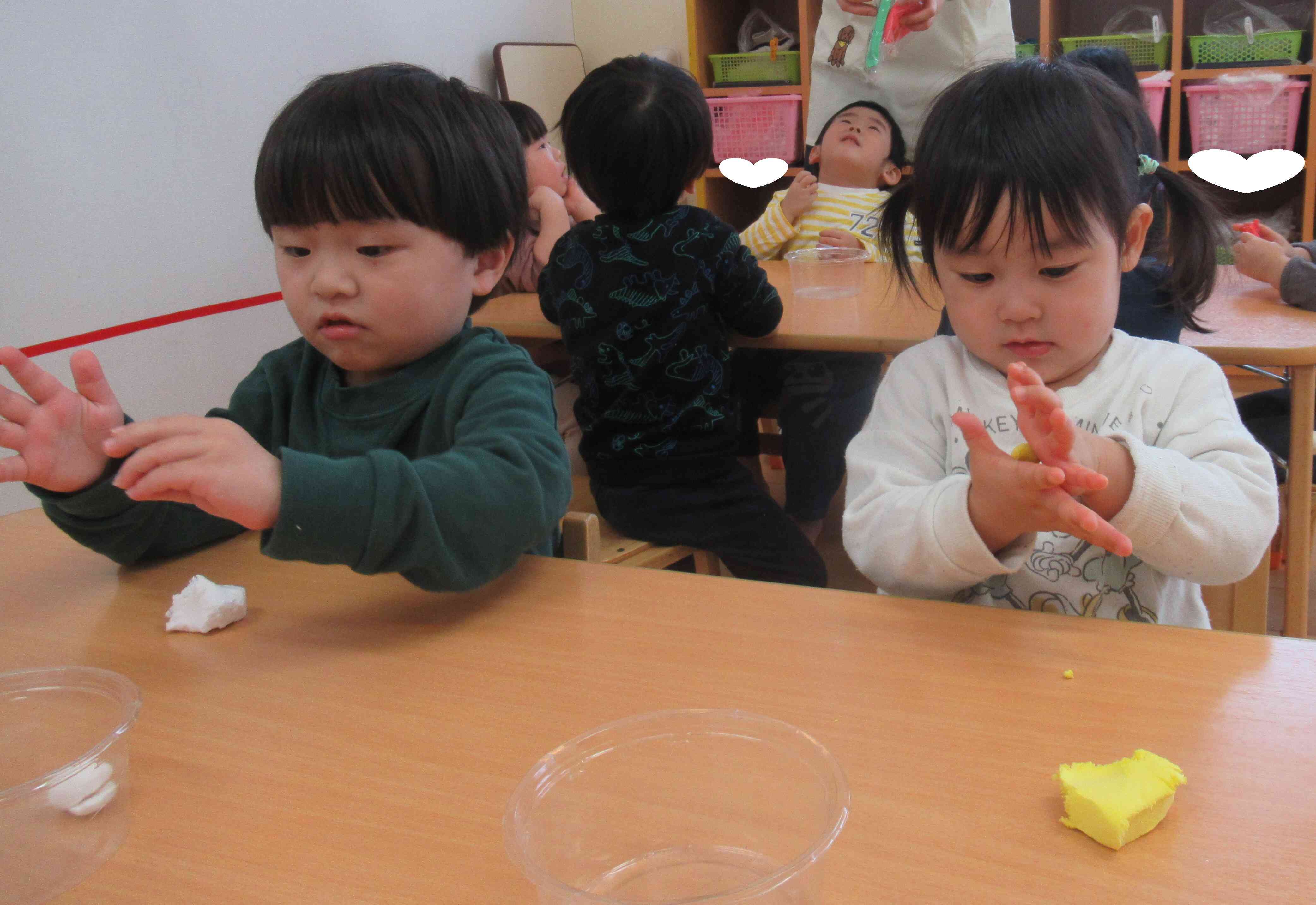 みずき団子づくり（うさぎ組）