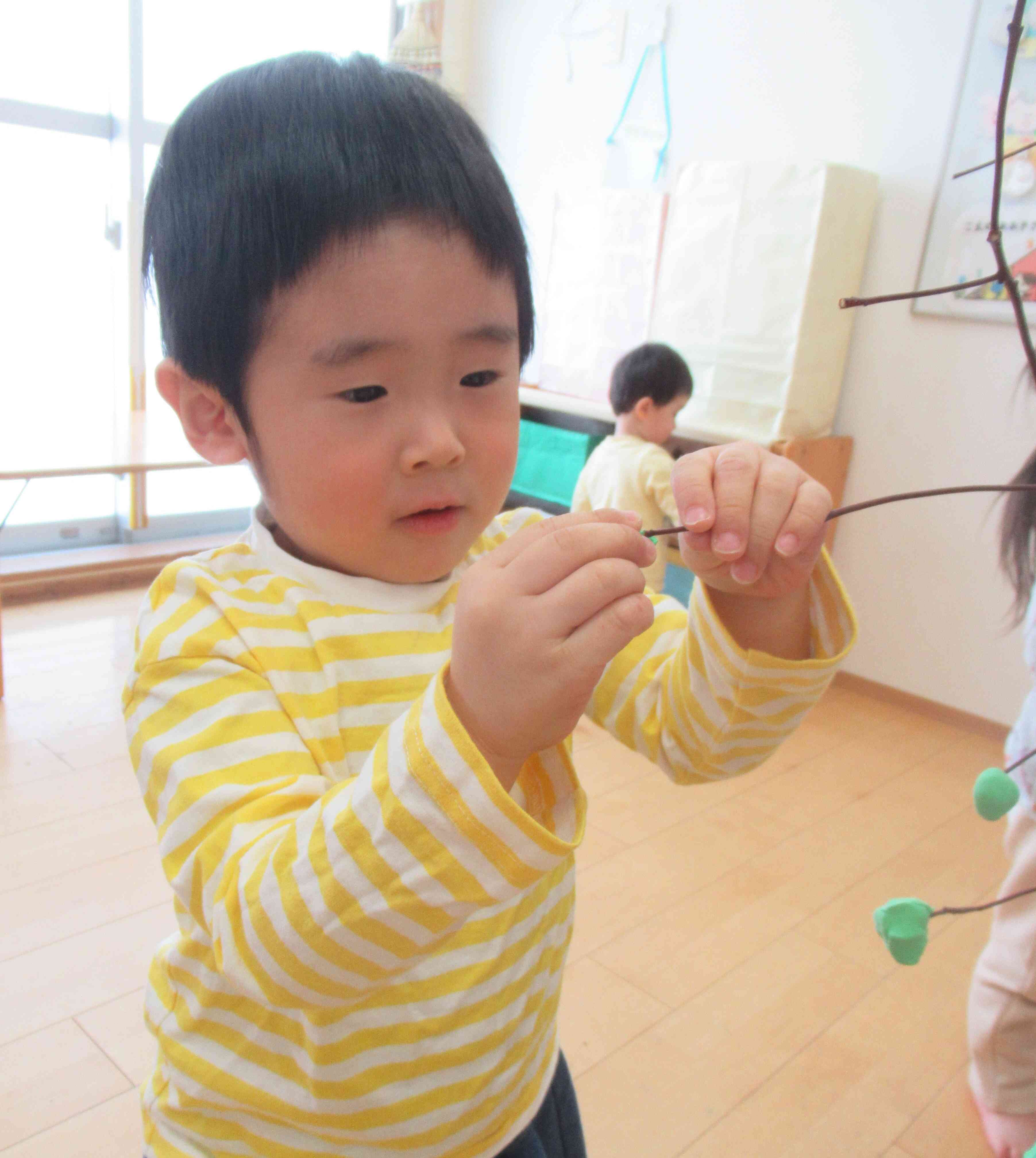 カラフルに飾り付け