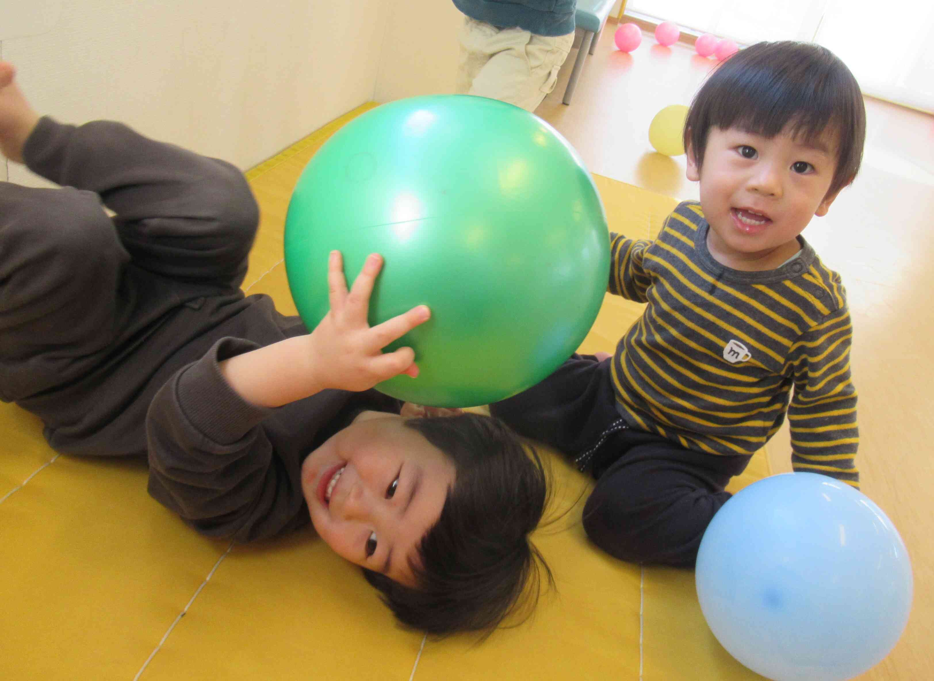 土曜保育の様子（０～２歳児）