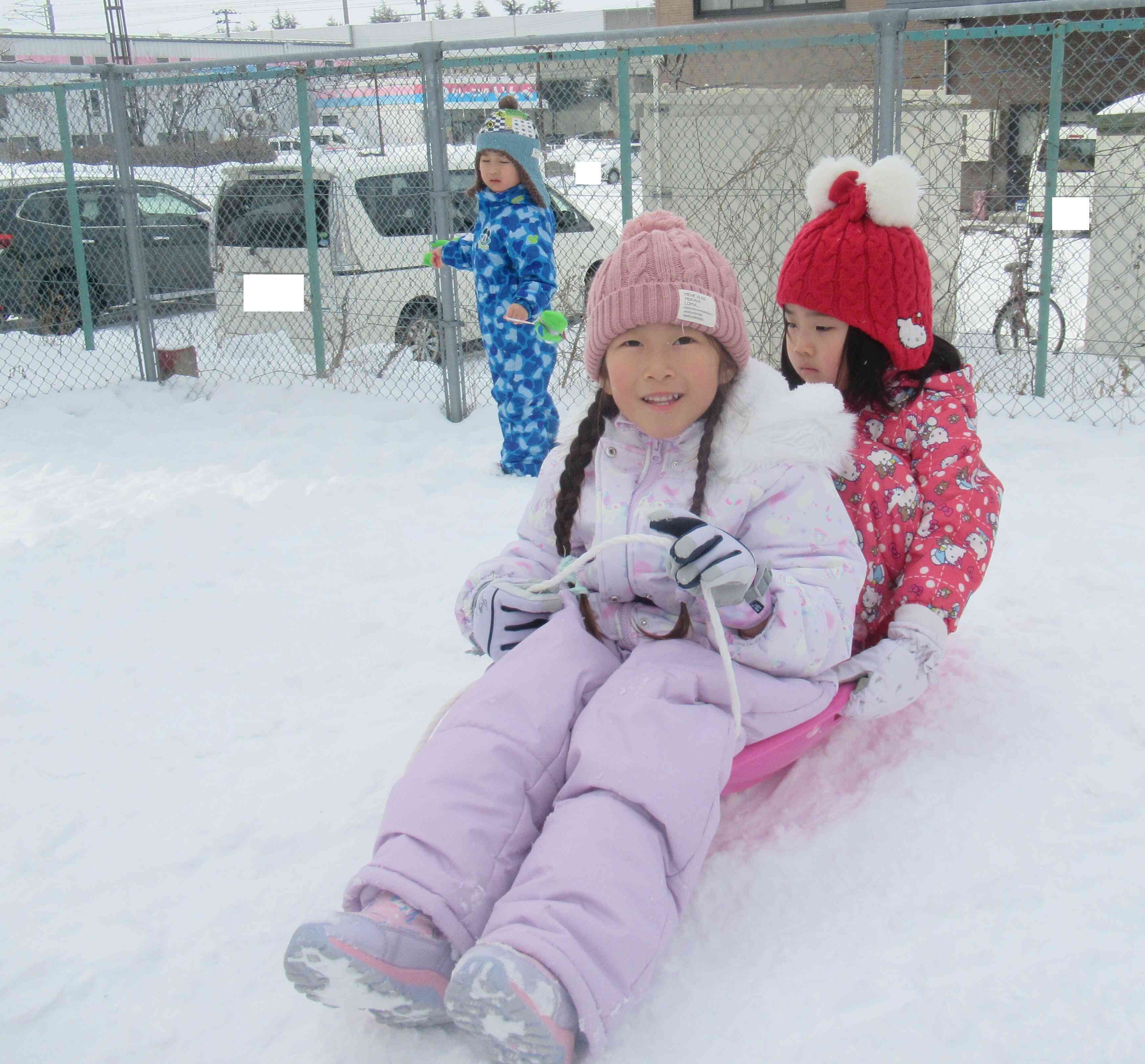 雪遊び（ぱんだ組）