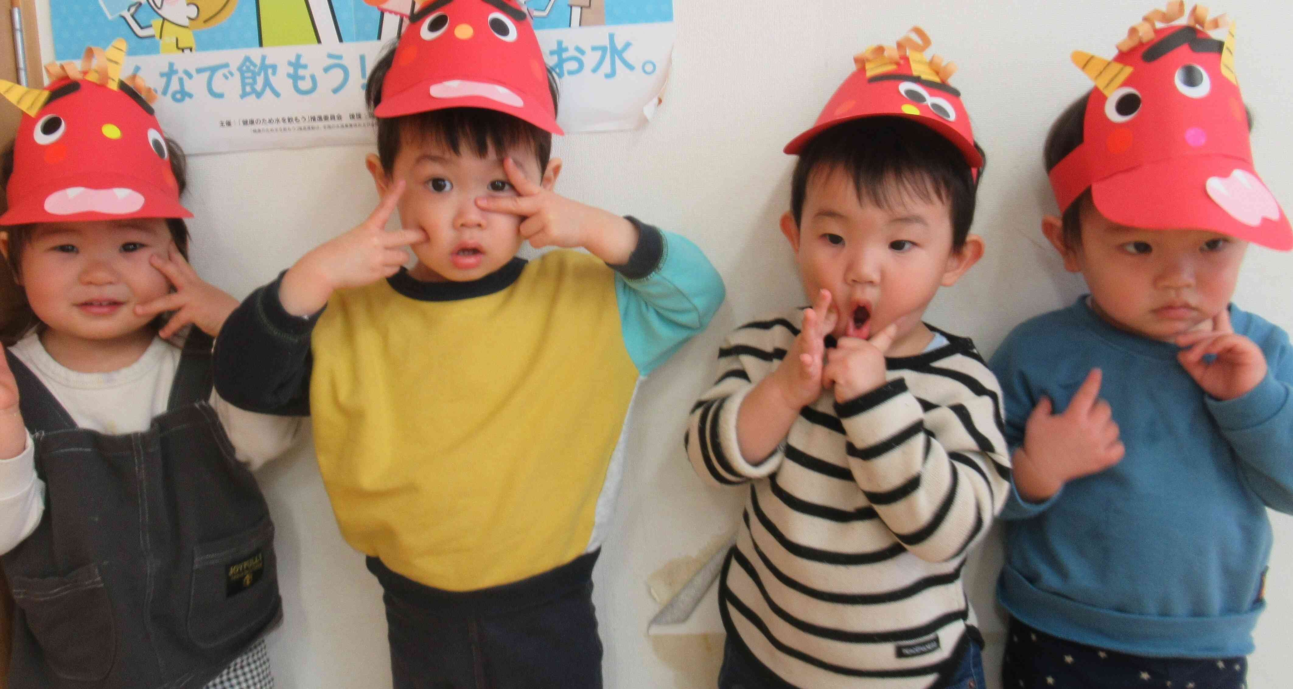 お面作ったよ。