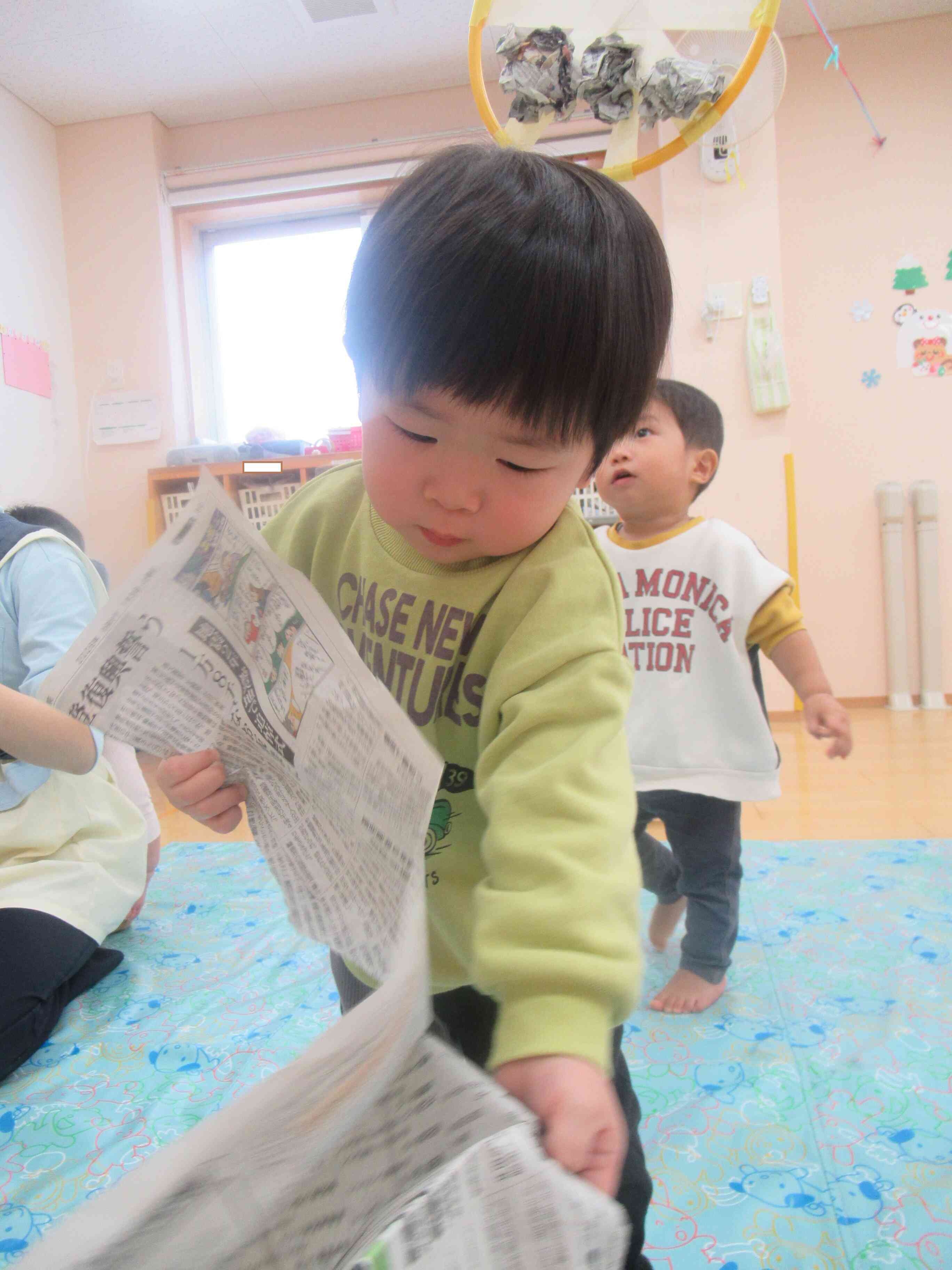 ビリビリ破くの楽しい！