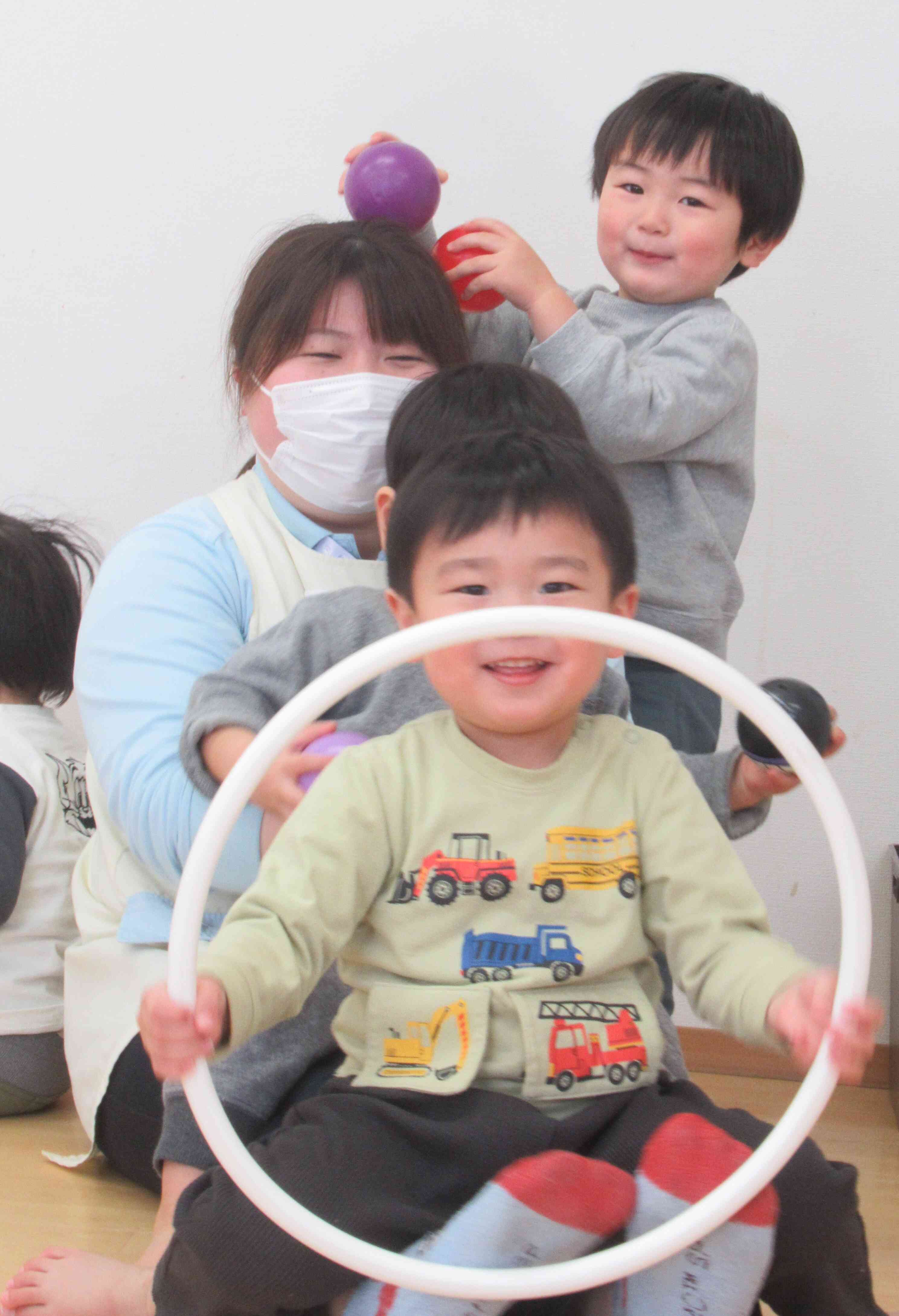 お部屋遊び（あひる組）