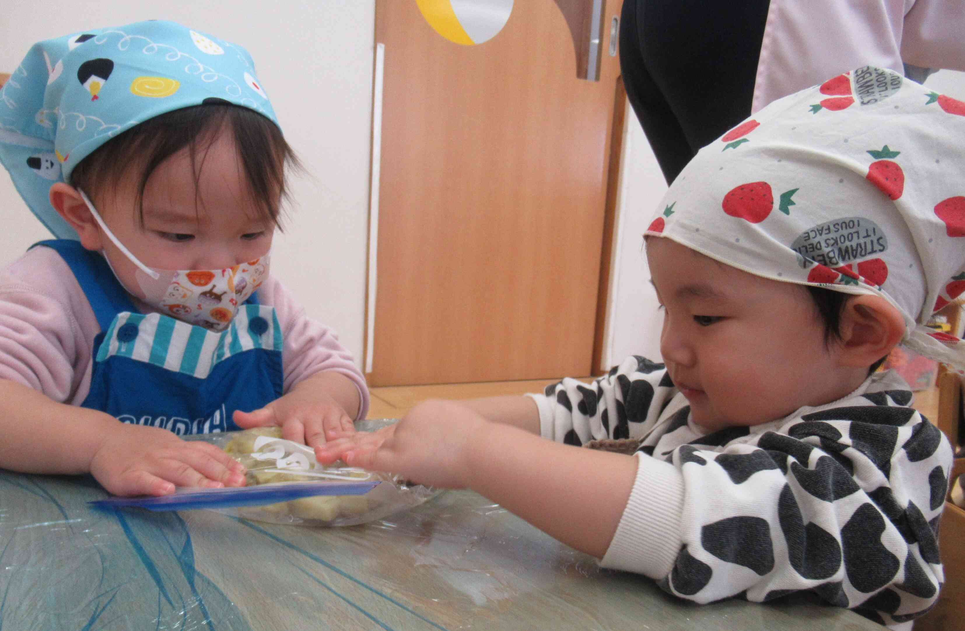 むにゅむにゅ～