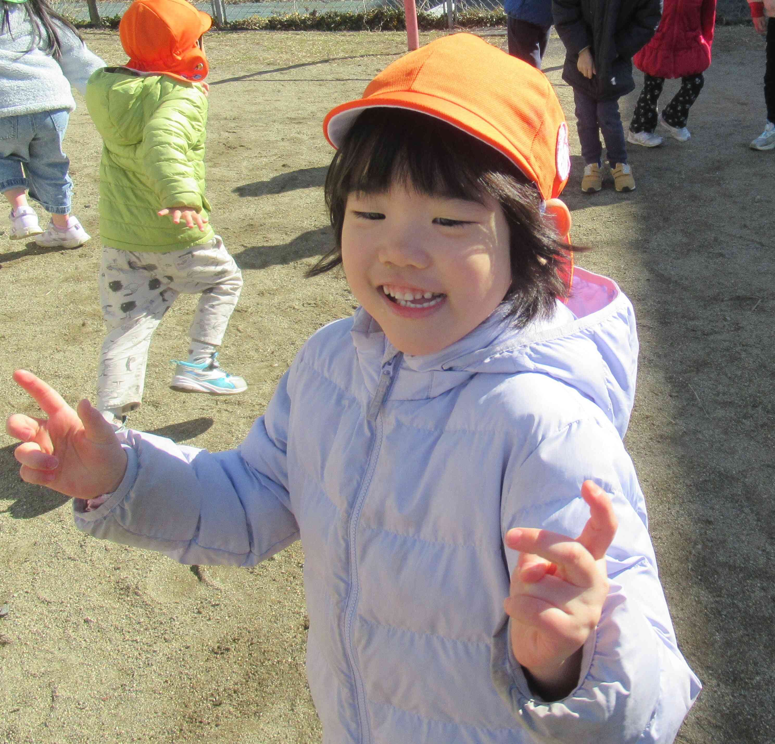 しゃぼん玉遊び楽しいな