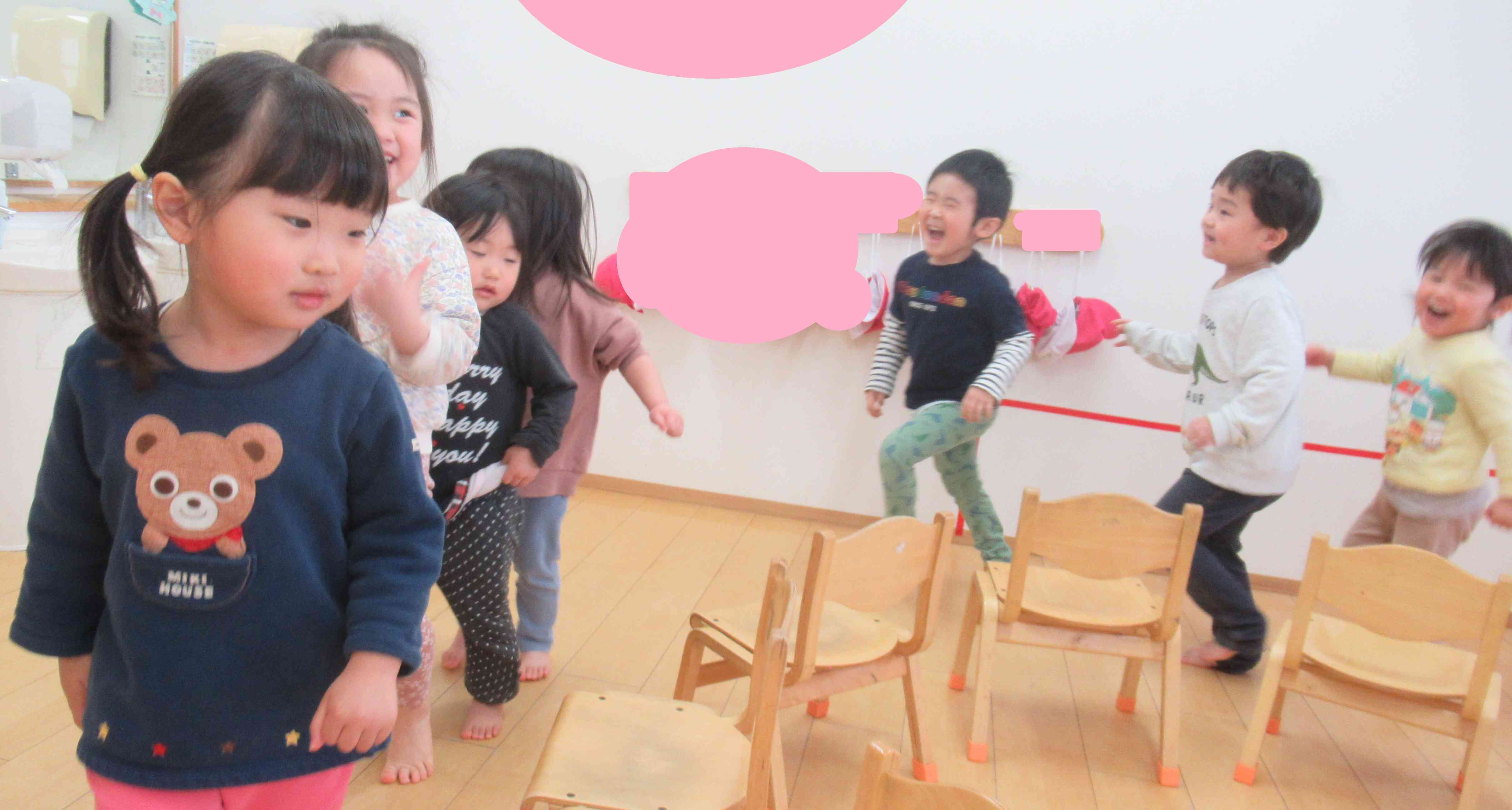 椅子取りゲーム（うさぎ組）