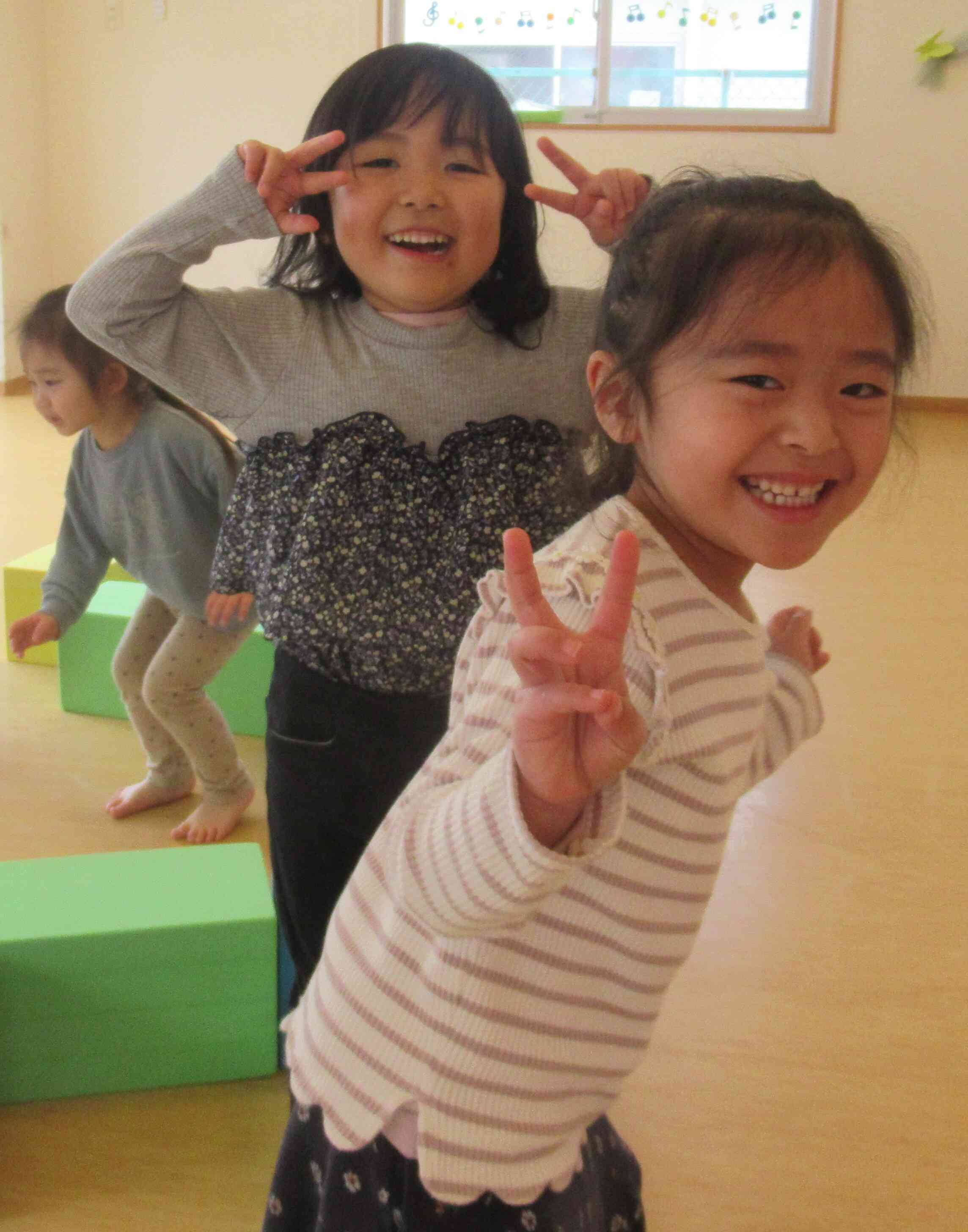 土曜保育の様子（０～５歳児）