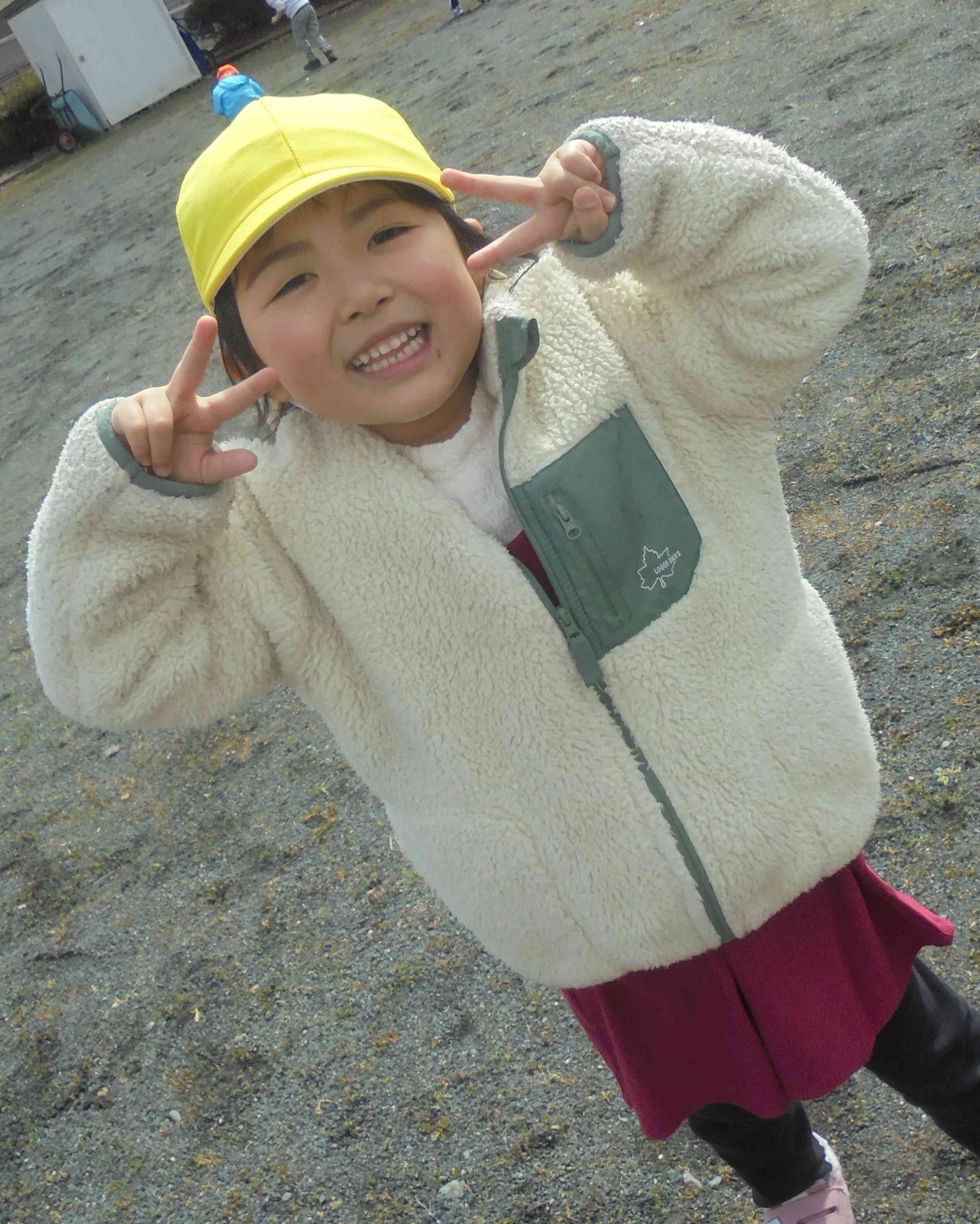 広場でたくさん追いかけっこをしたよ!