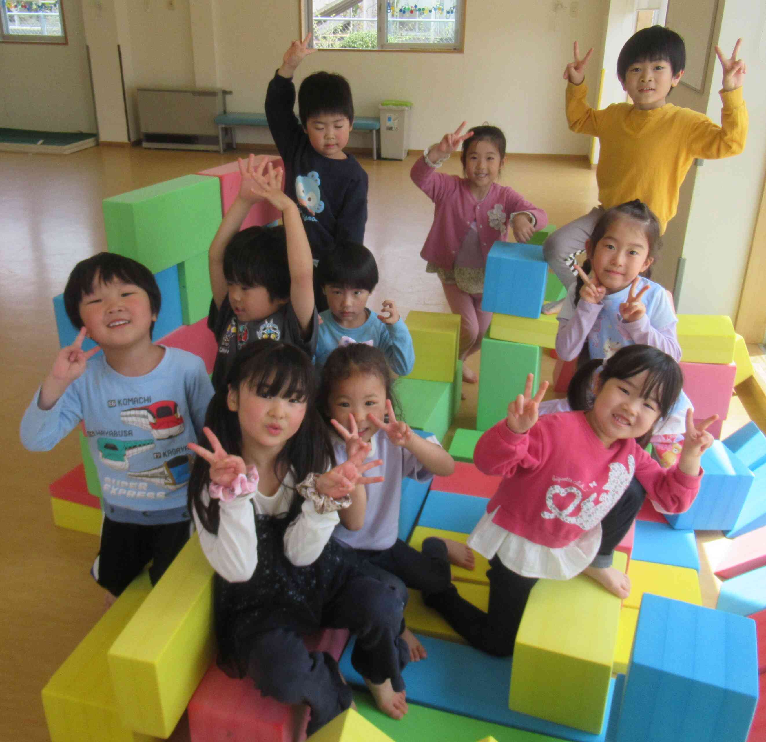 ホール遊び（４、５歳児）