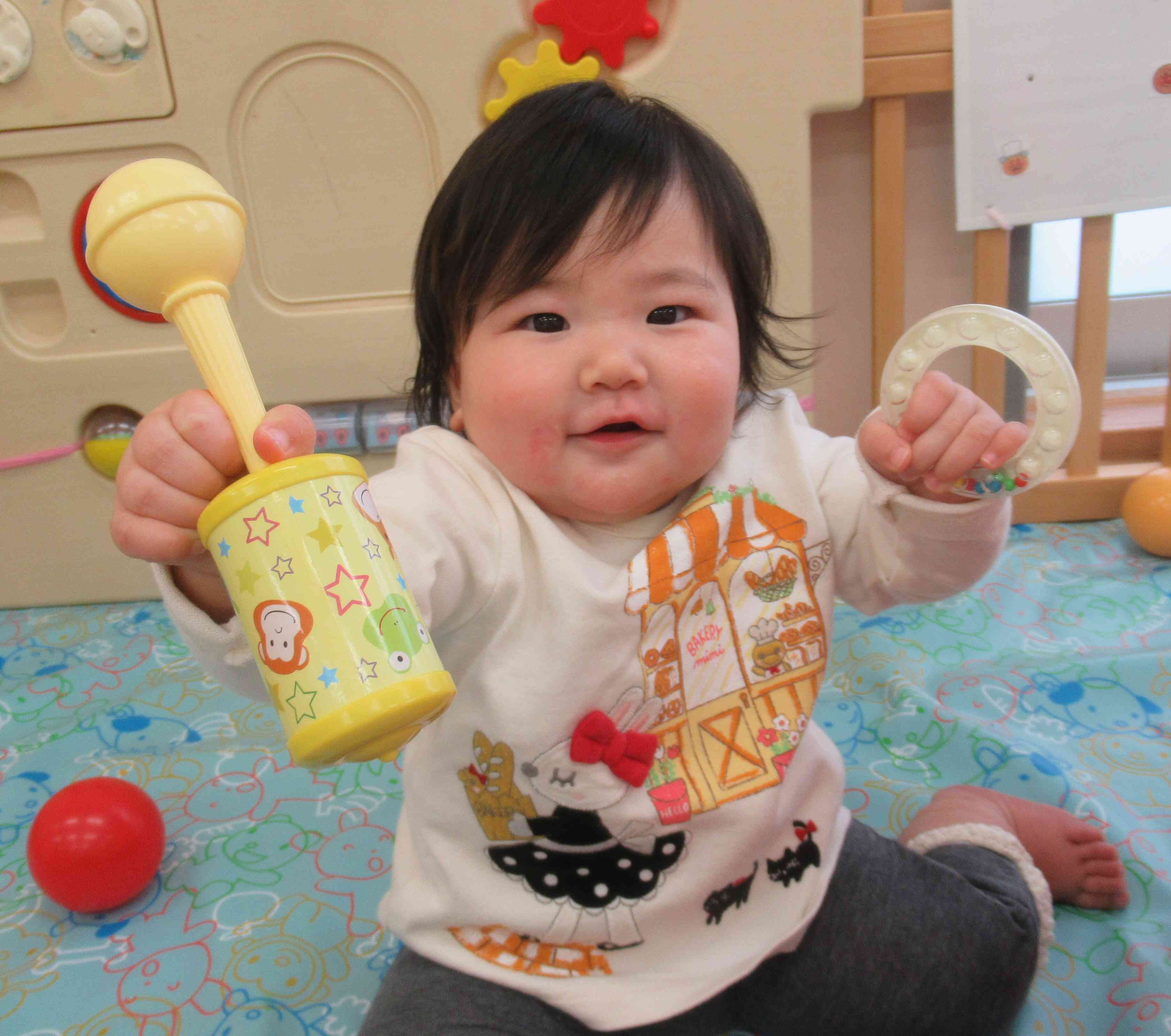 シャカシャカいい音するよ～