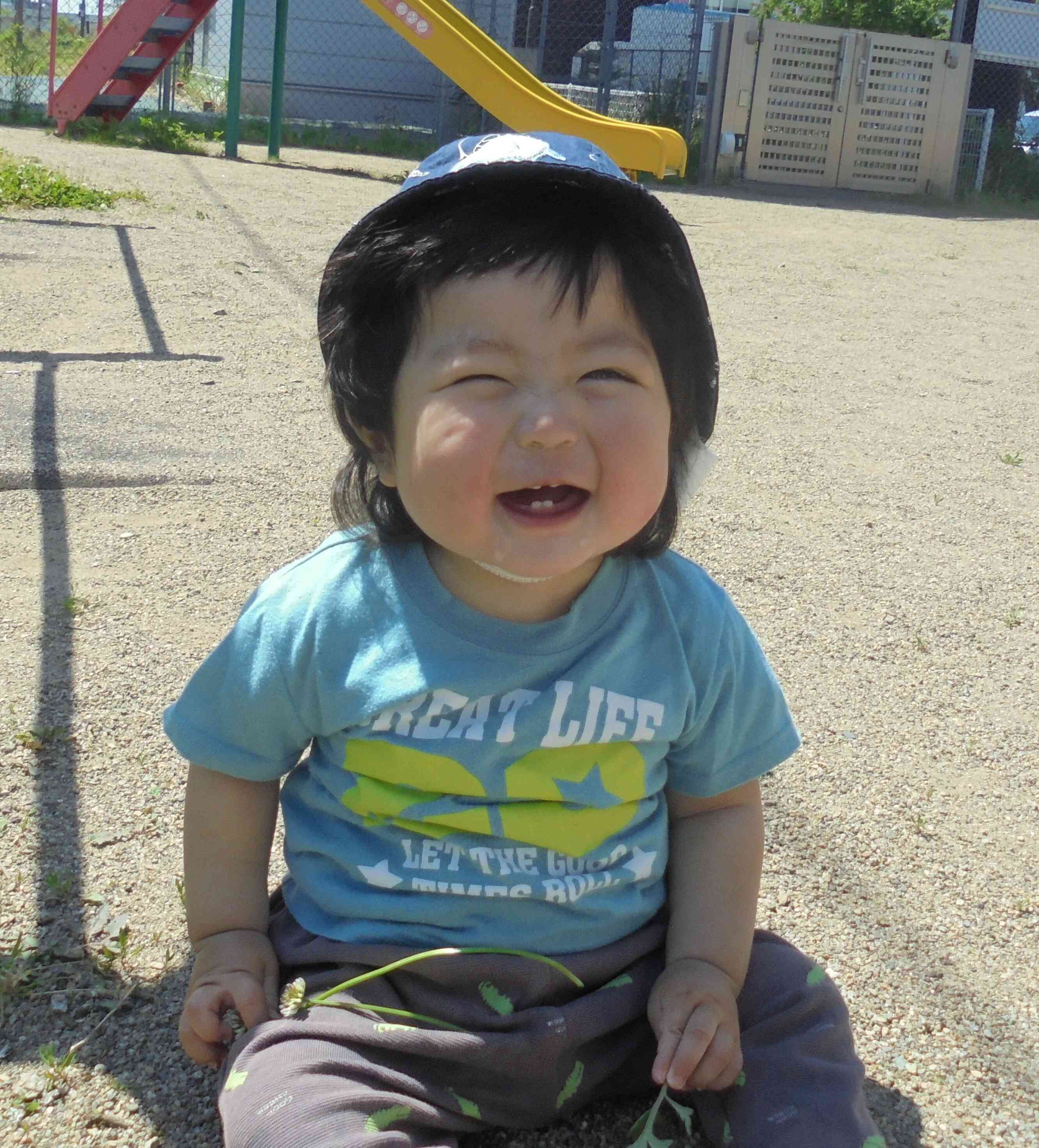 日向ぼっこ気持ちいいね