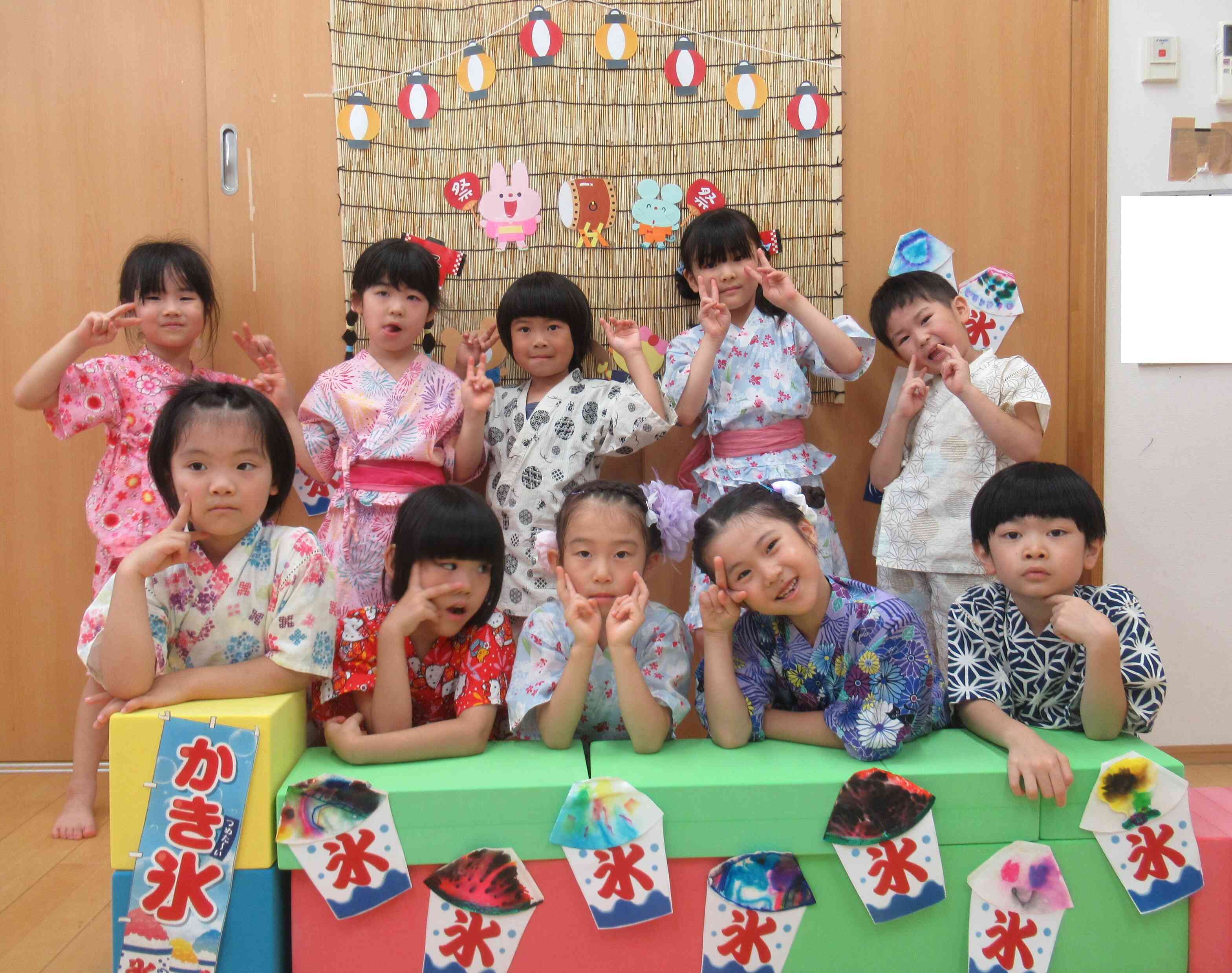 みんなでハイポーズ！