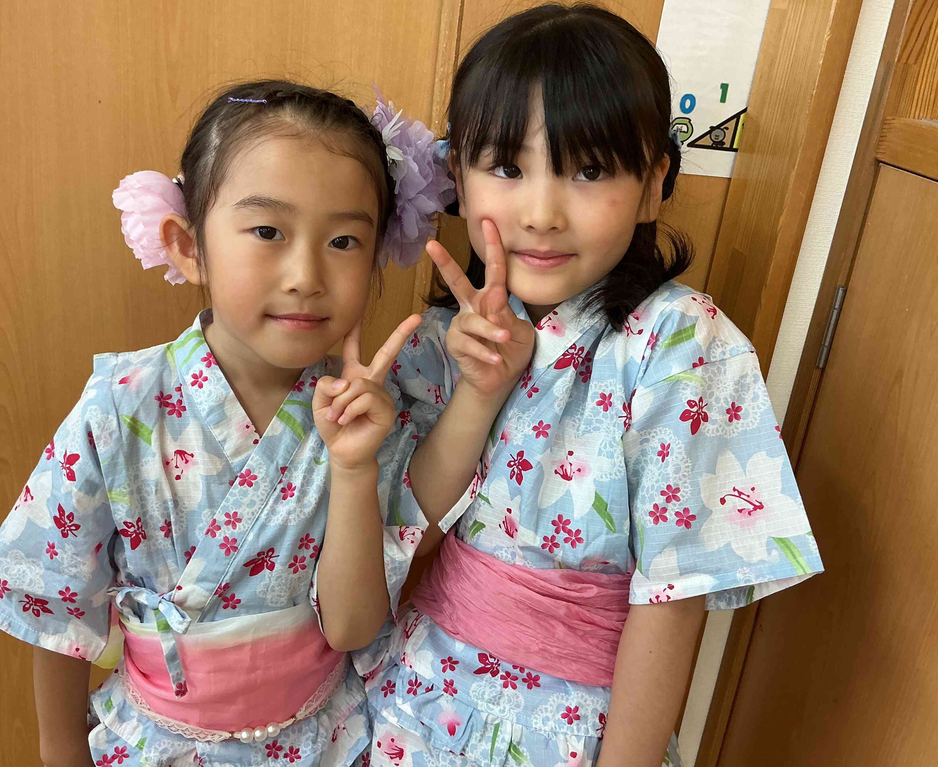 楽しかった夏祭り！（きりん組）
