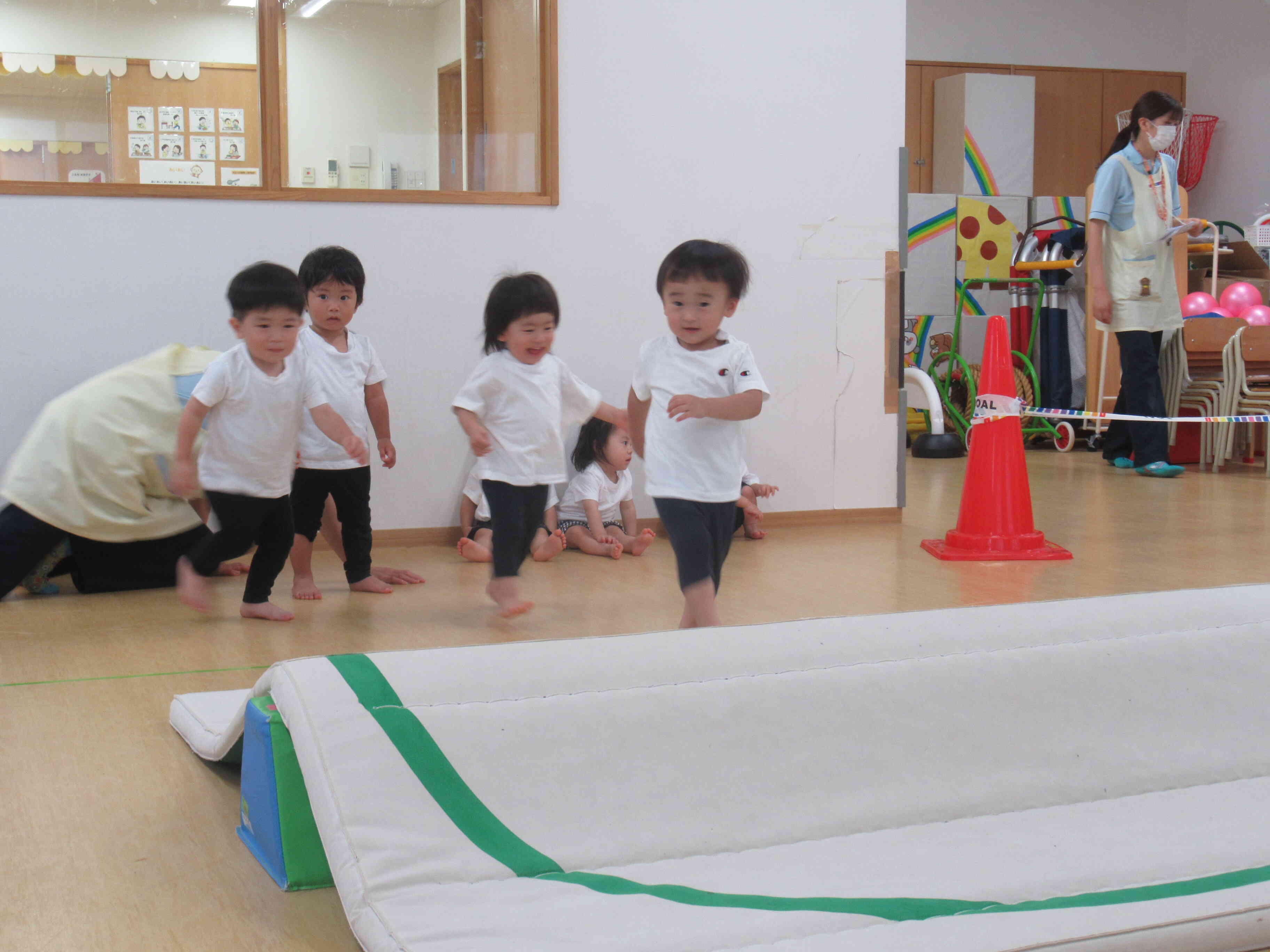 運動会練習がんばっています！