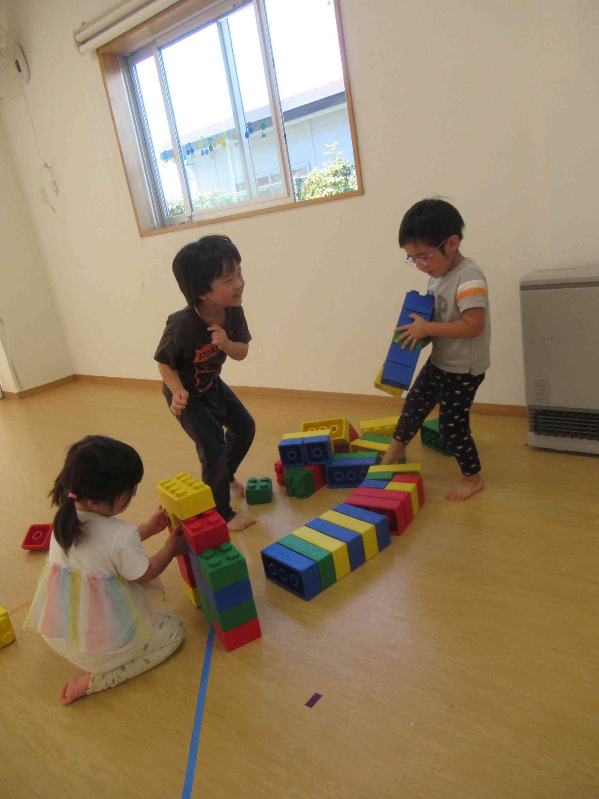 倒れても楽しいね！